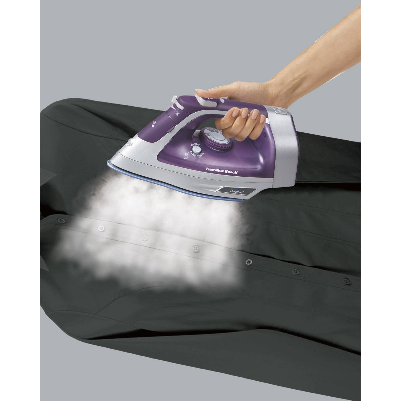 Plancha De Vapor Hamilton Beach 19803r Cable Retractil 