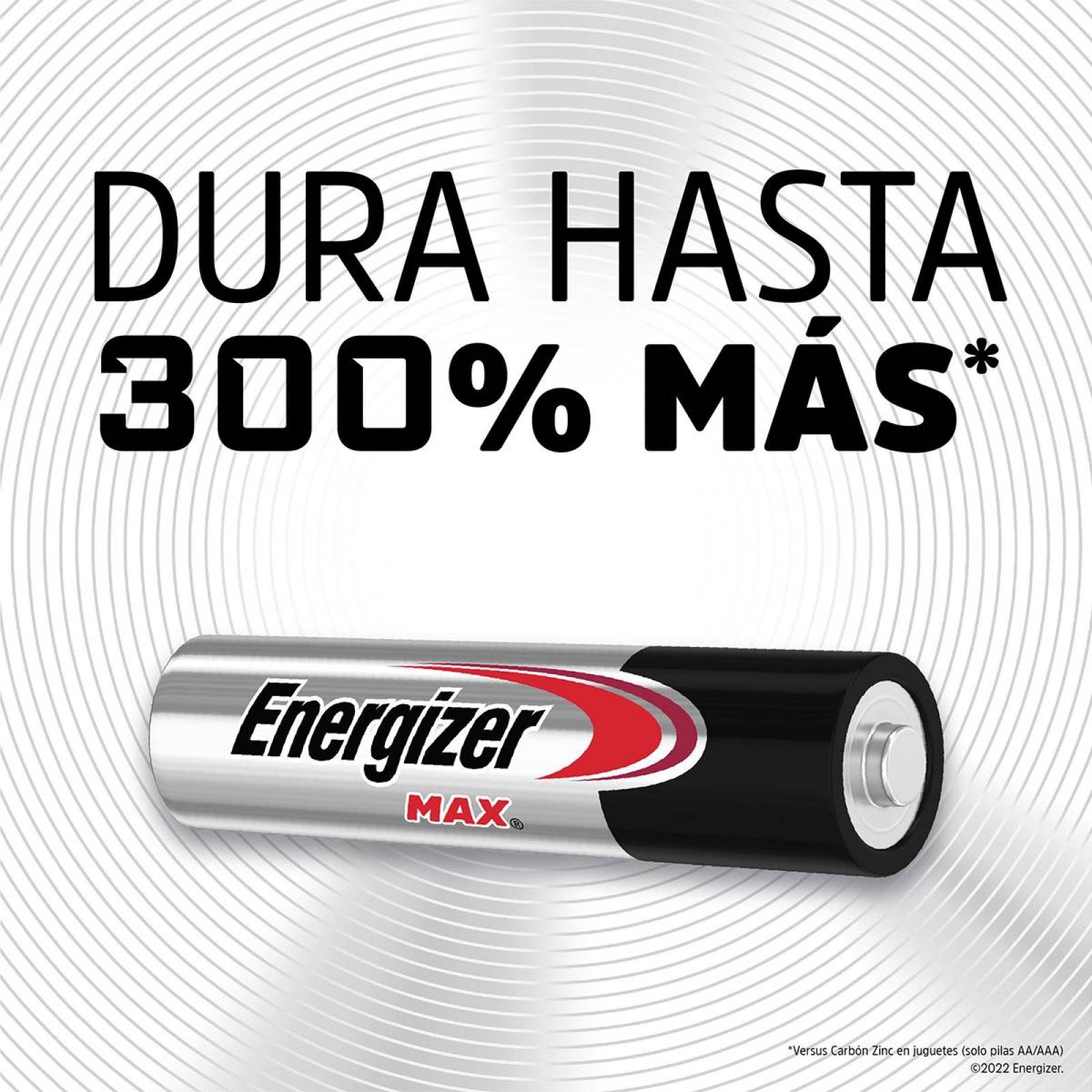 Pila alcalina Energizer Max AAA (6 unidades)