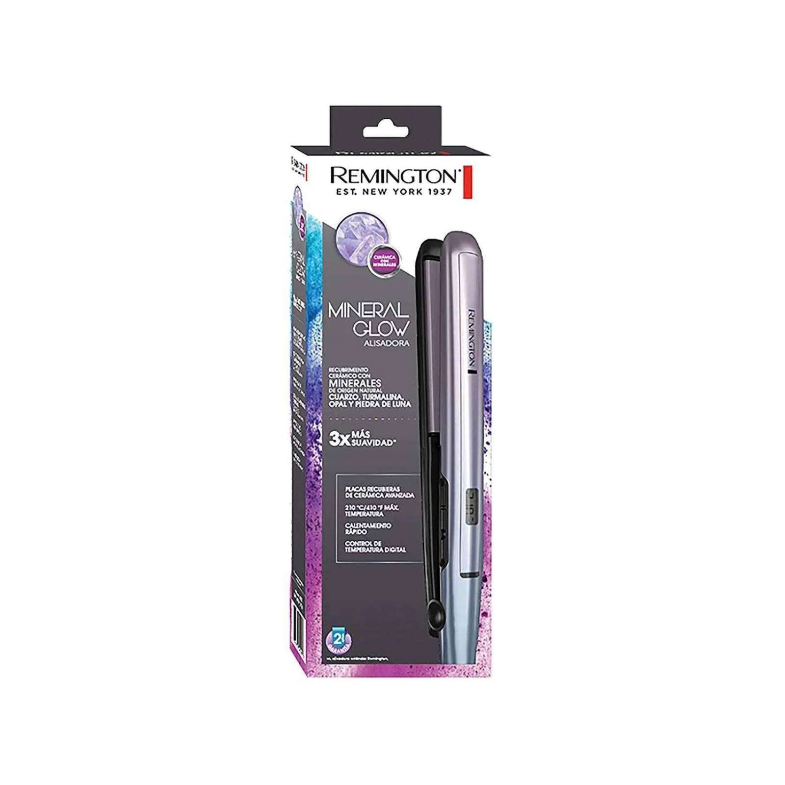 Plancha Alaciadora Cabello Remington S5408 Mineral Ceramico 