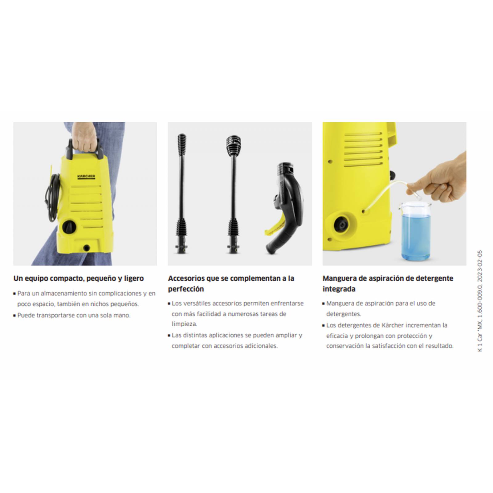 Hidrolavadora Electrica Karcher K1 Car 1450psi