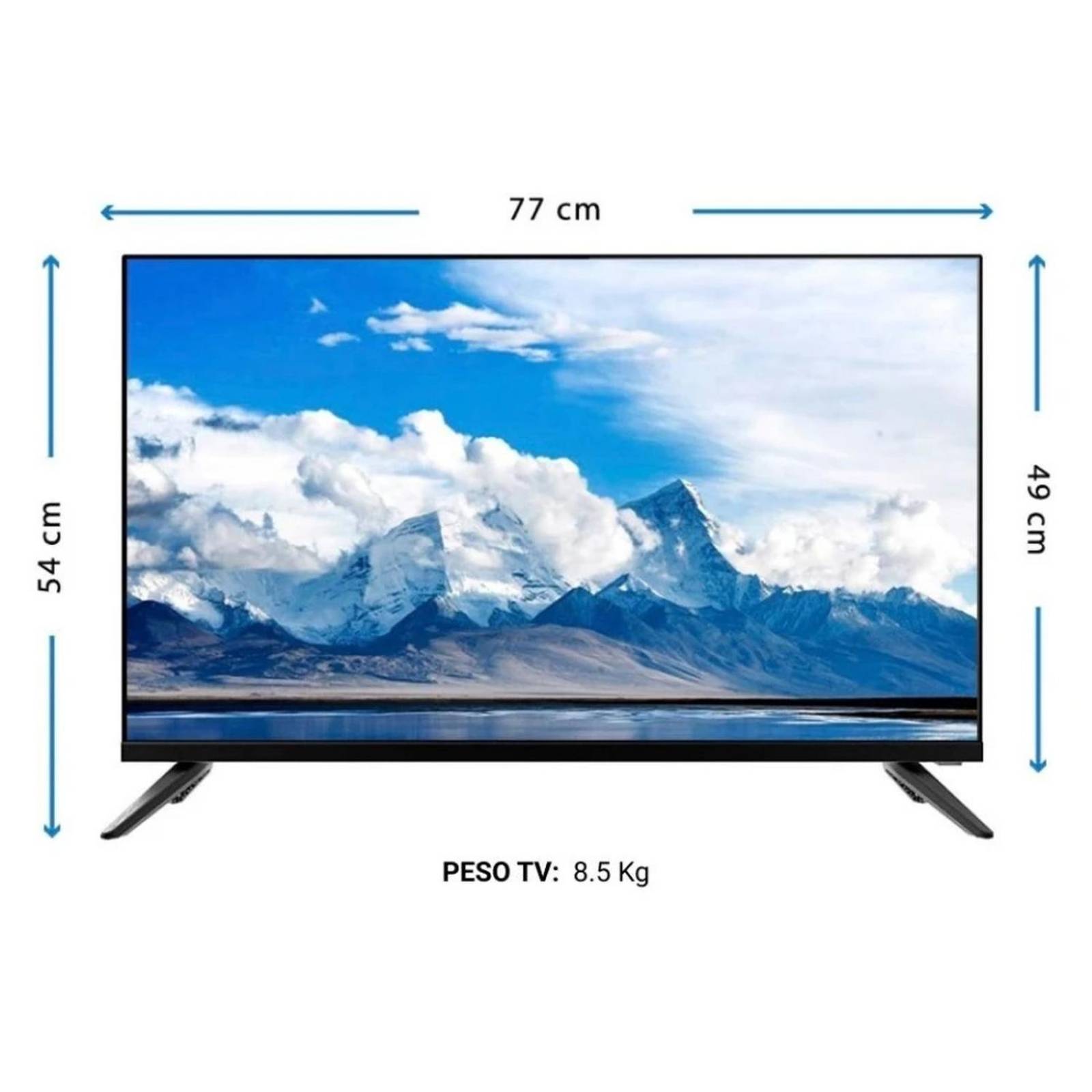 Pantalla Jvc Si32rf 32 Pul Smart Tv Roku 