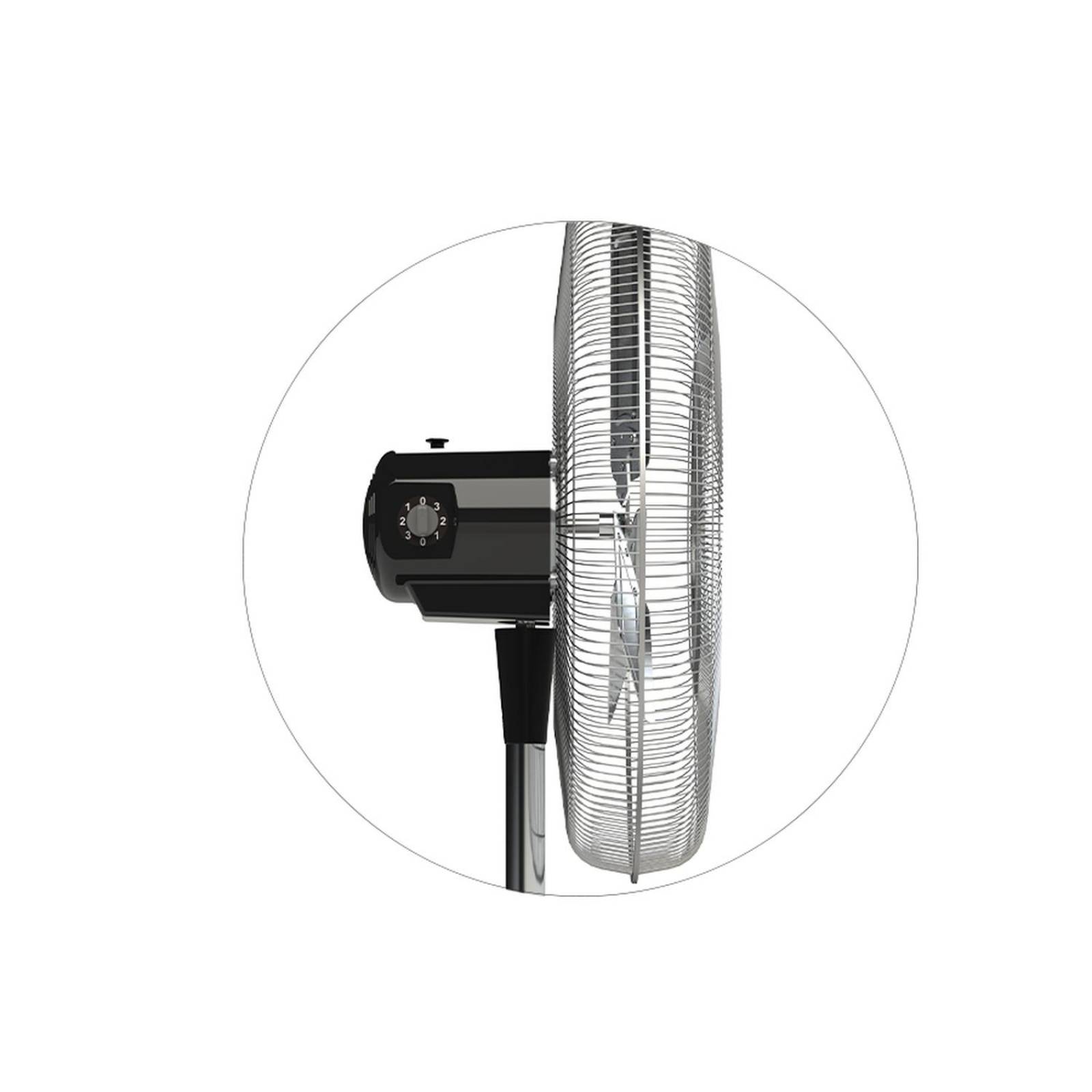 Ventilador Industrial Pedestal Mytek 3367 24 Pul Metal 