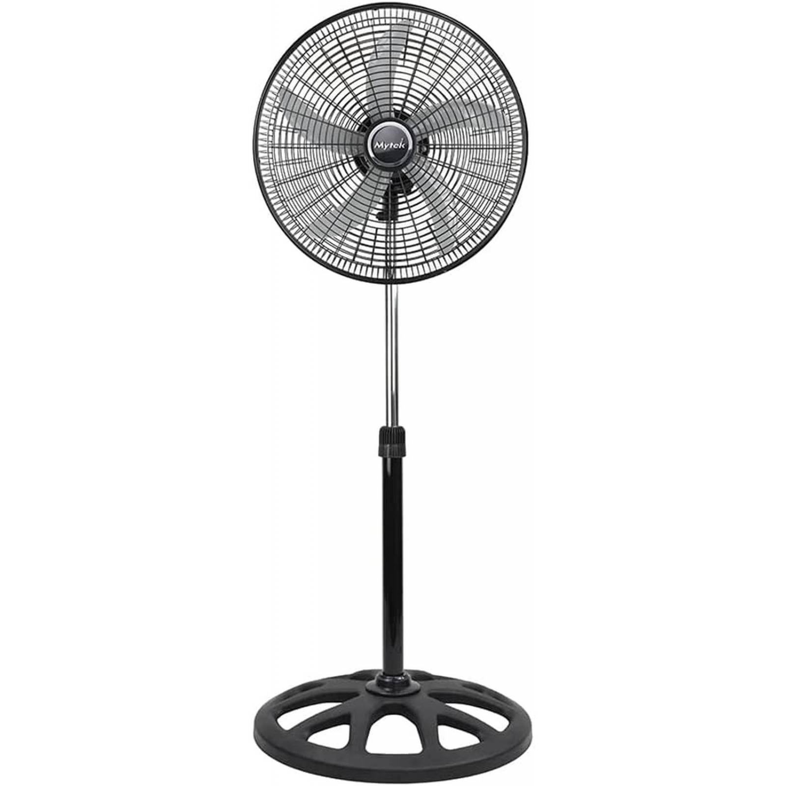 Ventilador Pedestal Mytek 3404 18 Pul 5 Aspas 120w 