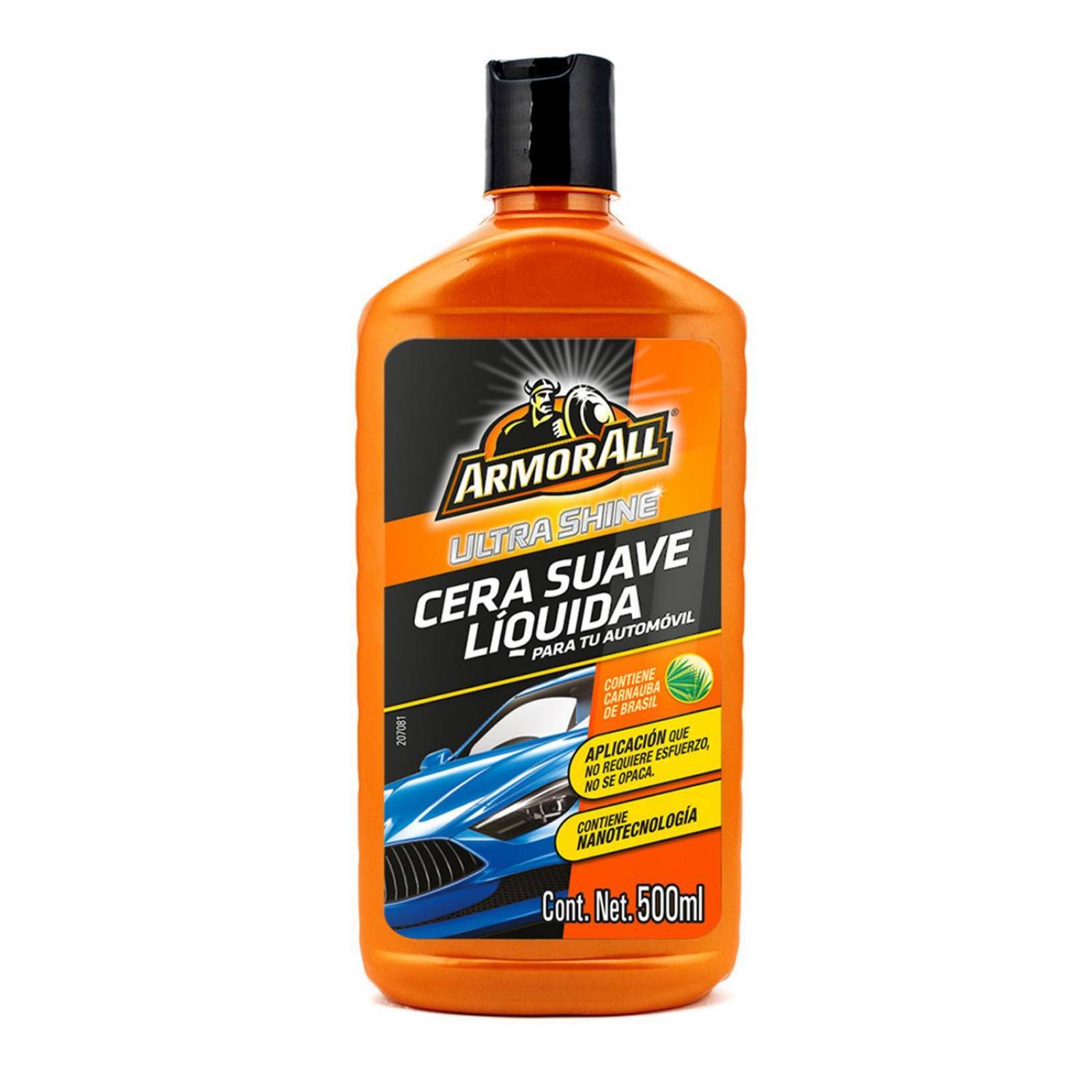 6 Cera Auto Camión Líquida Fácil Aplicación Armor All 500ml 