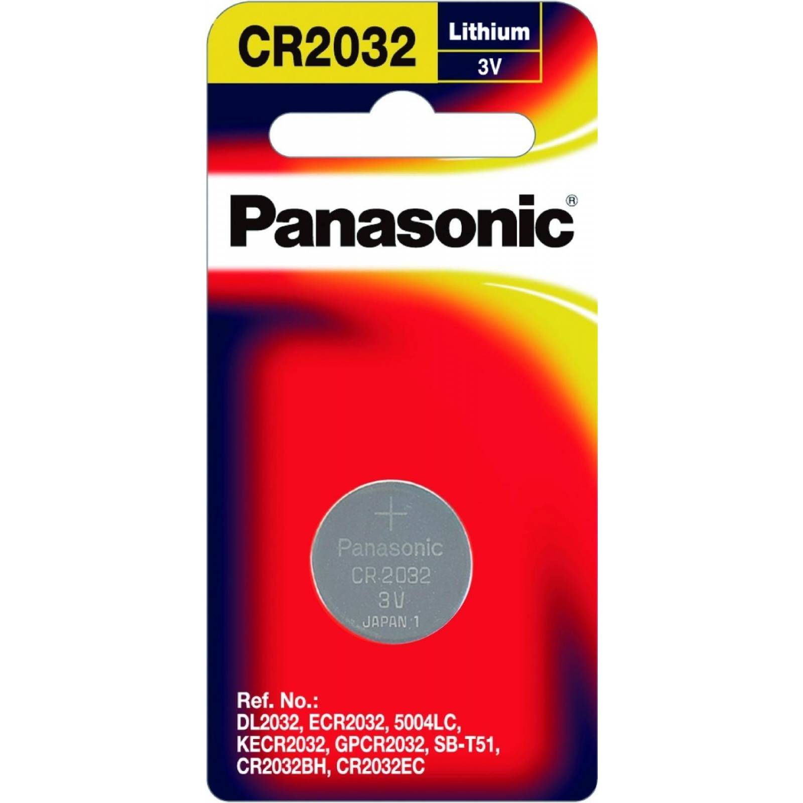 Pila Panasonic Litio Cr2032 Con 6 Unidades 3v 
