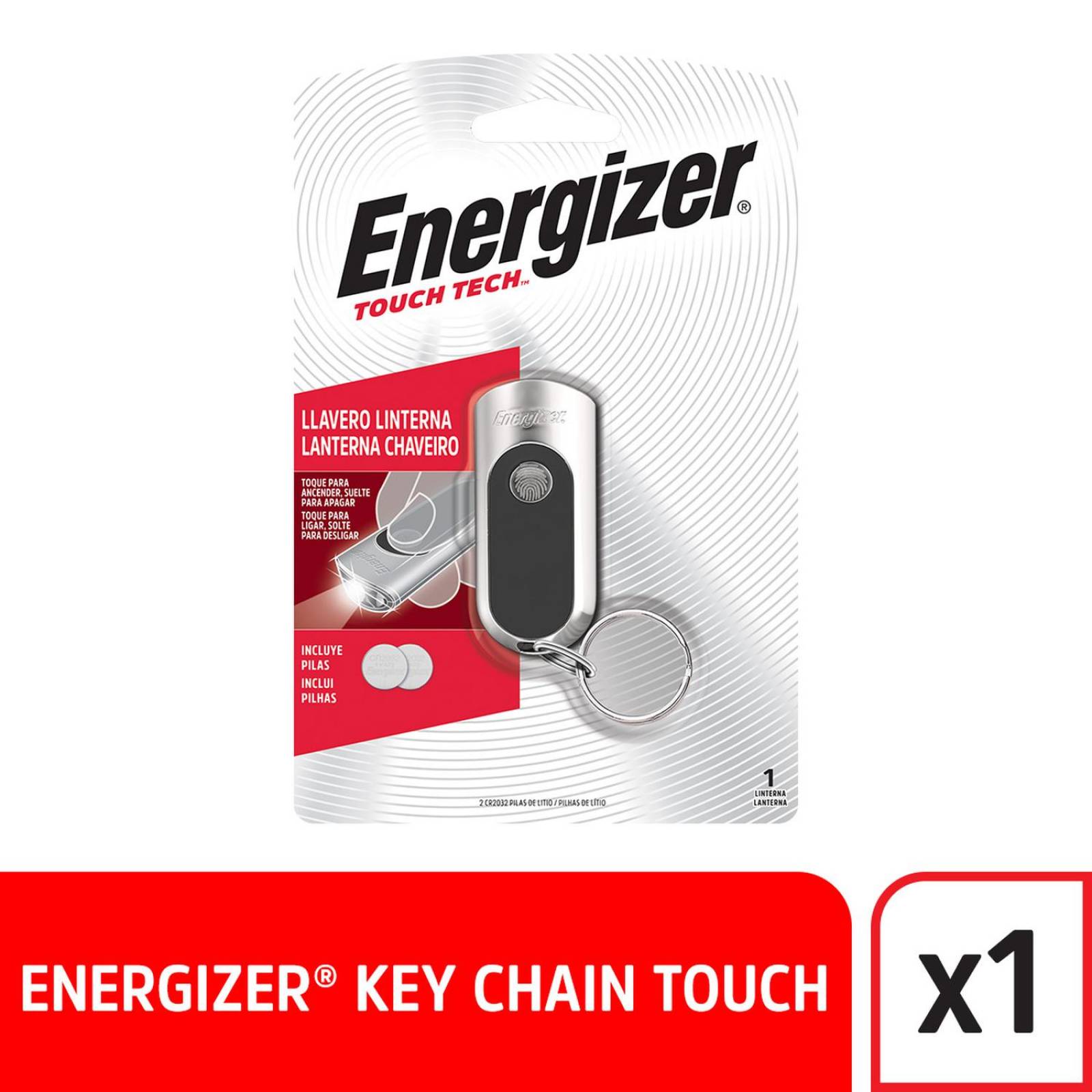 Linterna Llavero Portatil Con Clip Colgar Ropa Energizer Entkc2c
