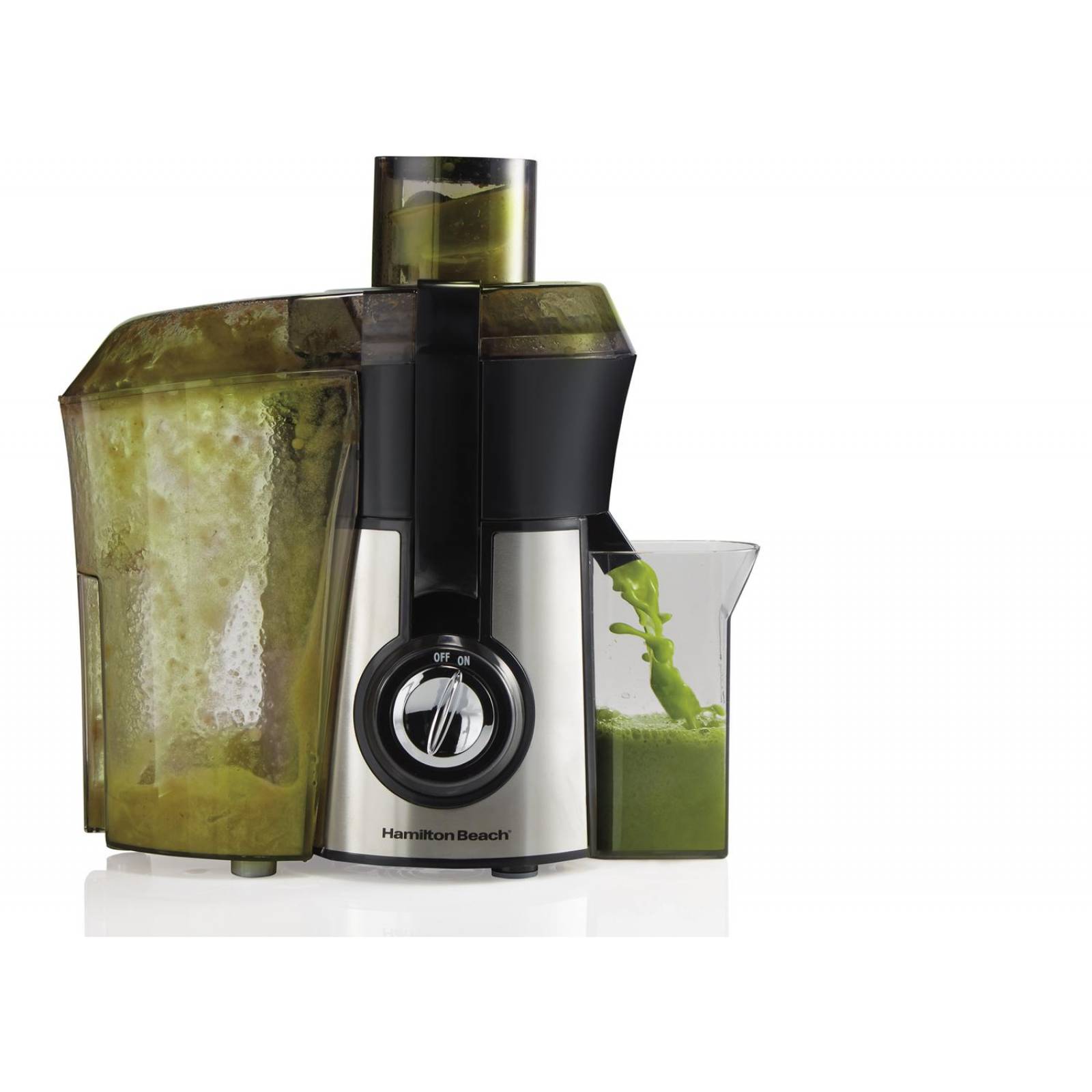 Extractor Jugos Hamilton Beach Big Mouth 67608z Acero Inox 