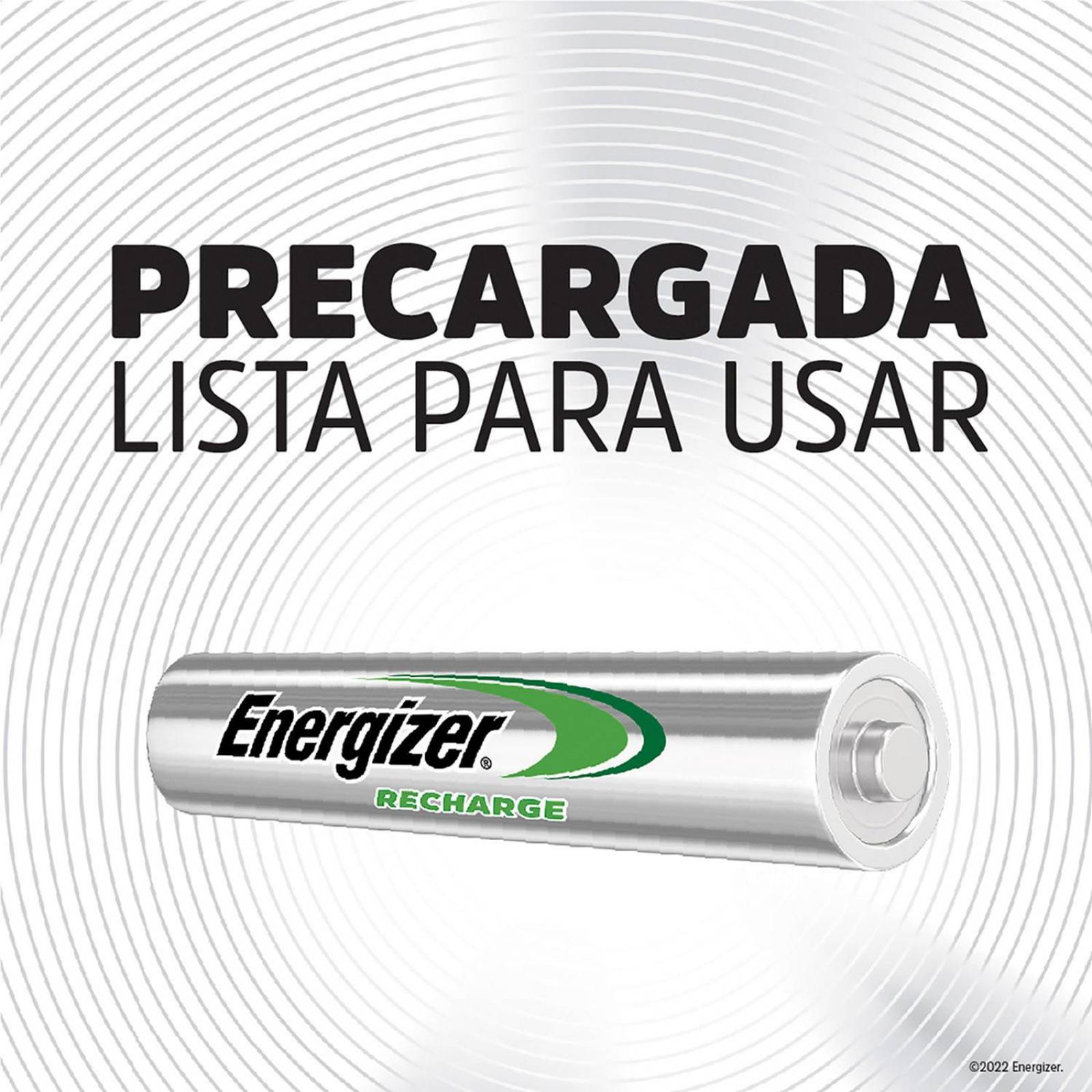 Pila Energizer Recargable Con 6 Pilas Aa Y 4 Pilas Aaa 1.2v 