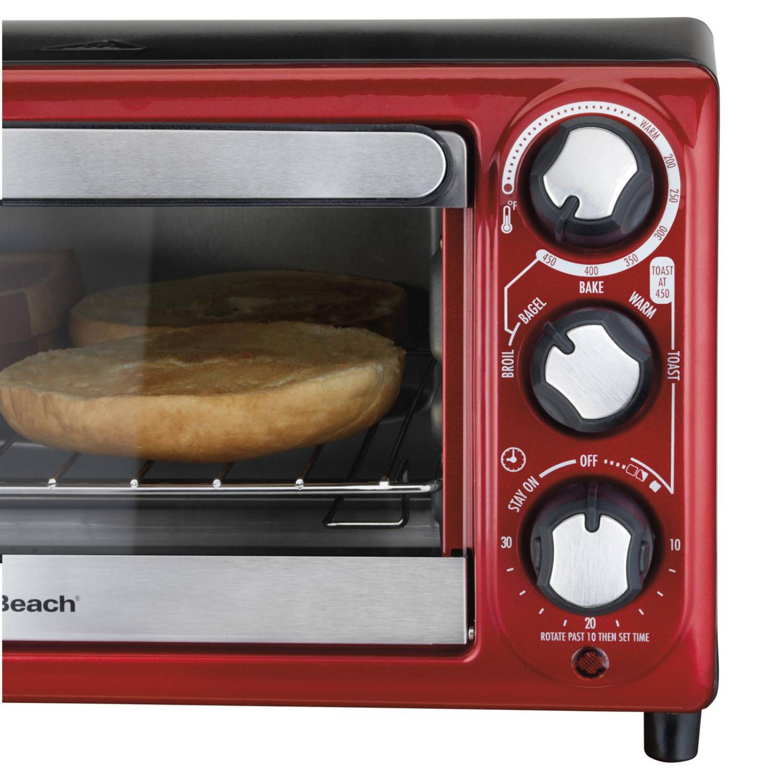 Horno Tostador Hamilton Beach 31146 4 Rebanadas 