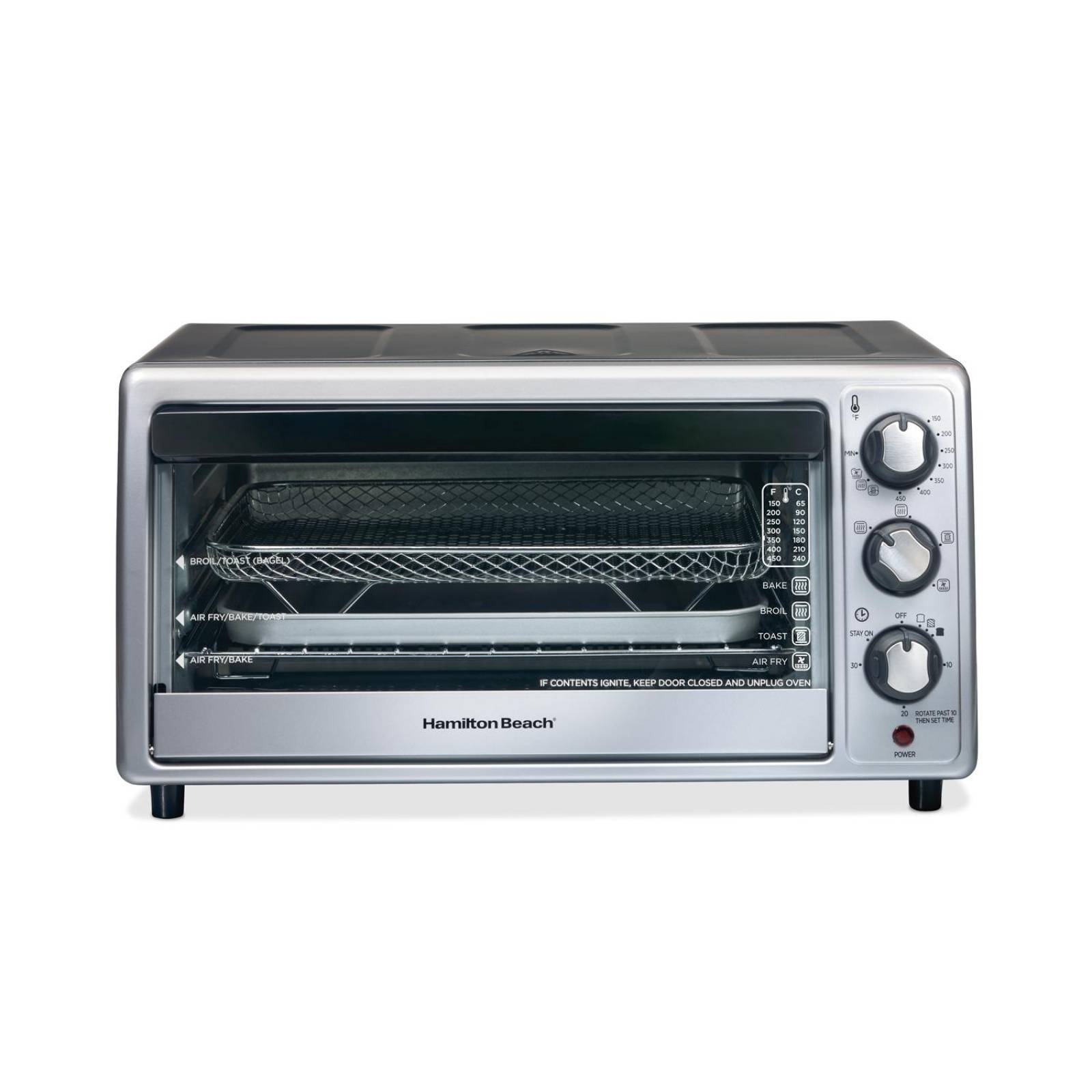 Horno Tostador Con Freidora Aire Hamilton Beach 31416