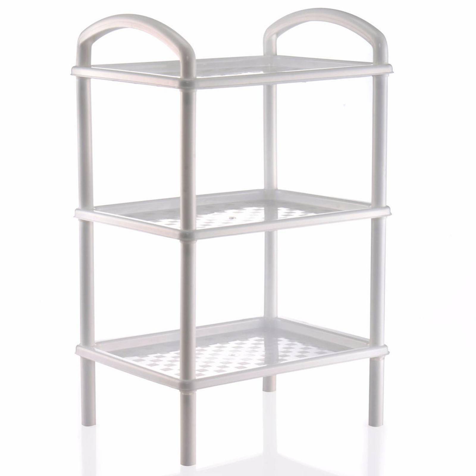 Estante Mesita Organizador Rectangular 3 Niveles 40x30x70cm