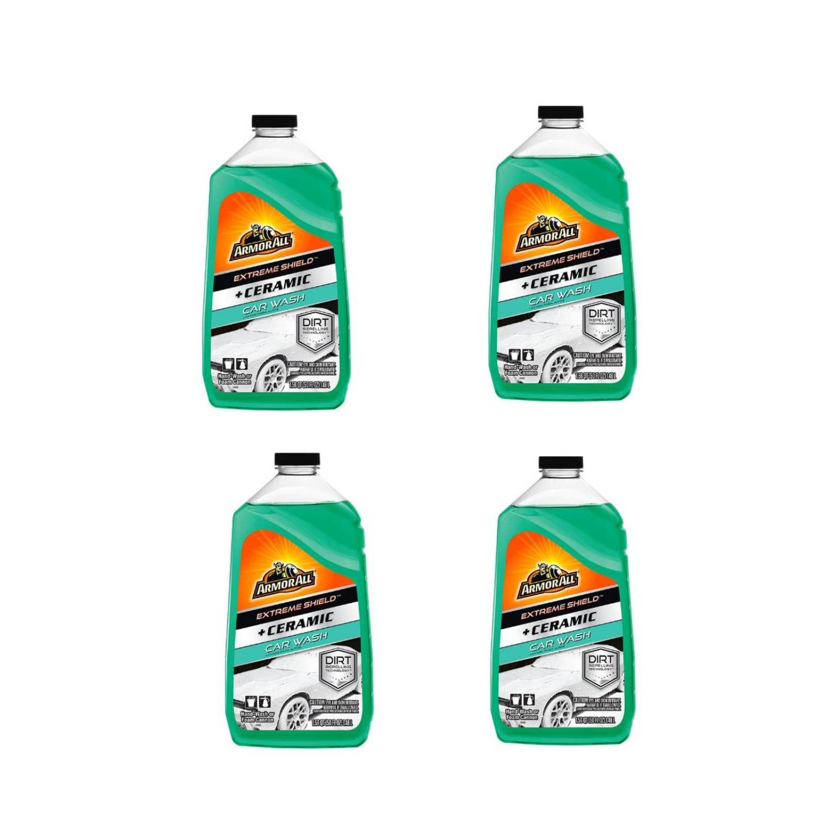 Combo Shampoo Limpiador Coche Armor All Ceramic 4 Piezas