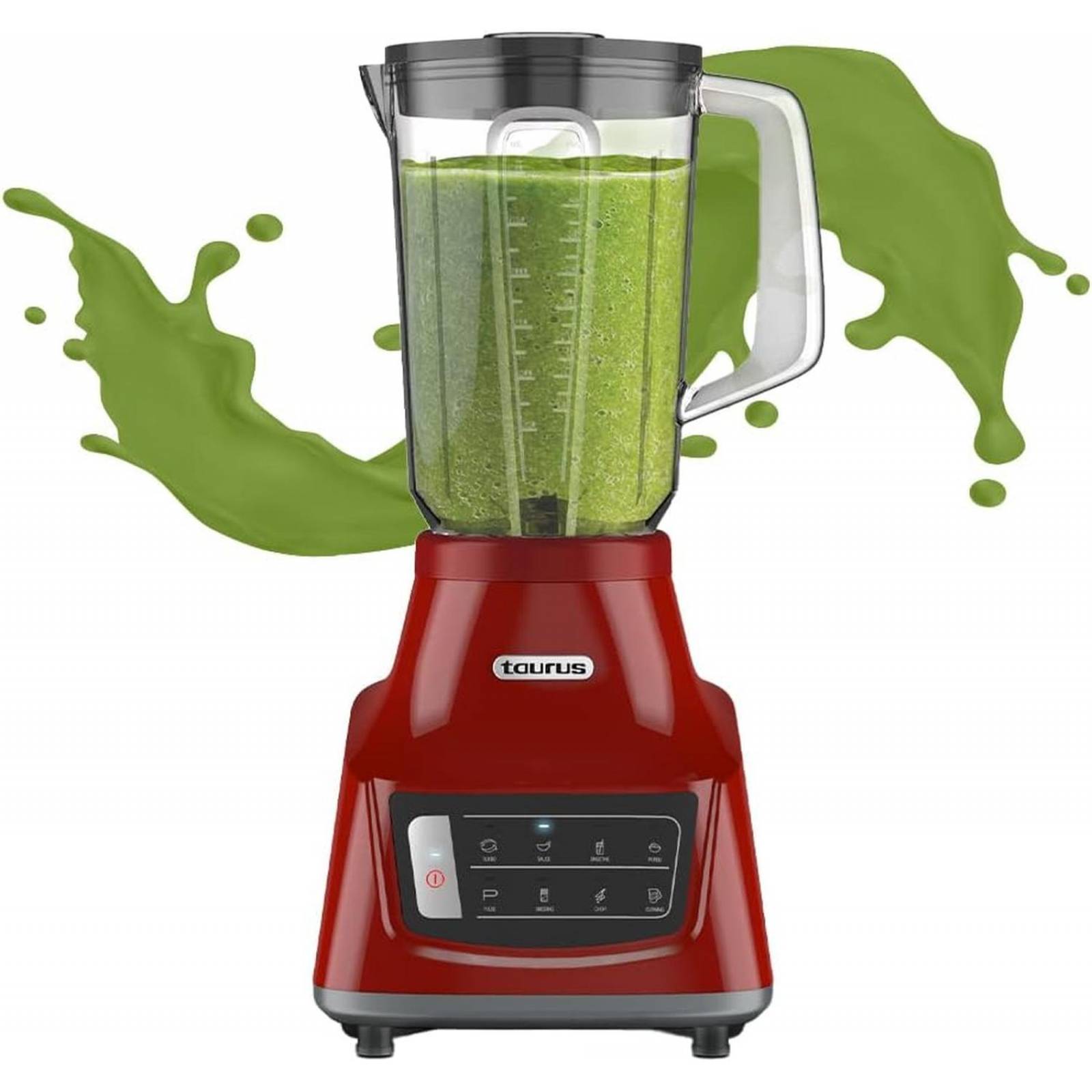Licuadora Taurus Grandeur Touch Iq Vaso De Vidrio 1.5 Lt 