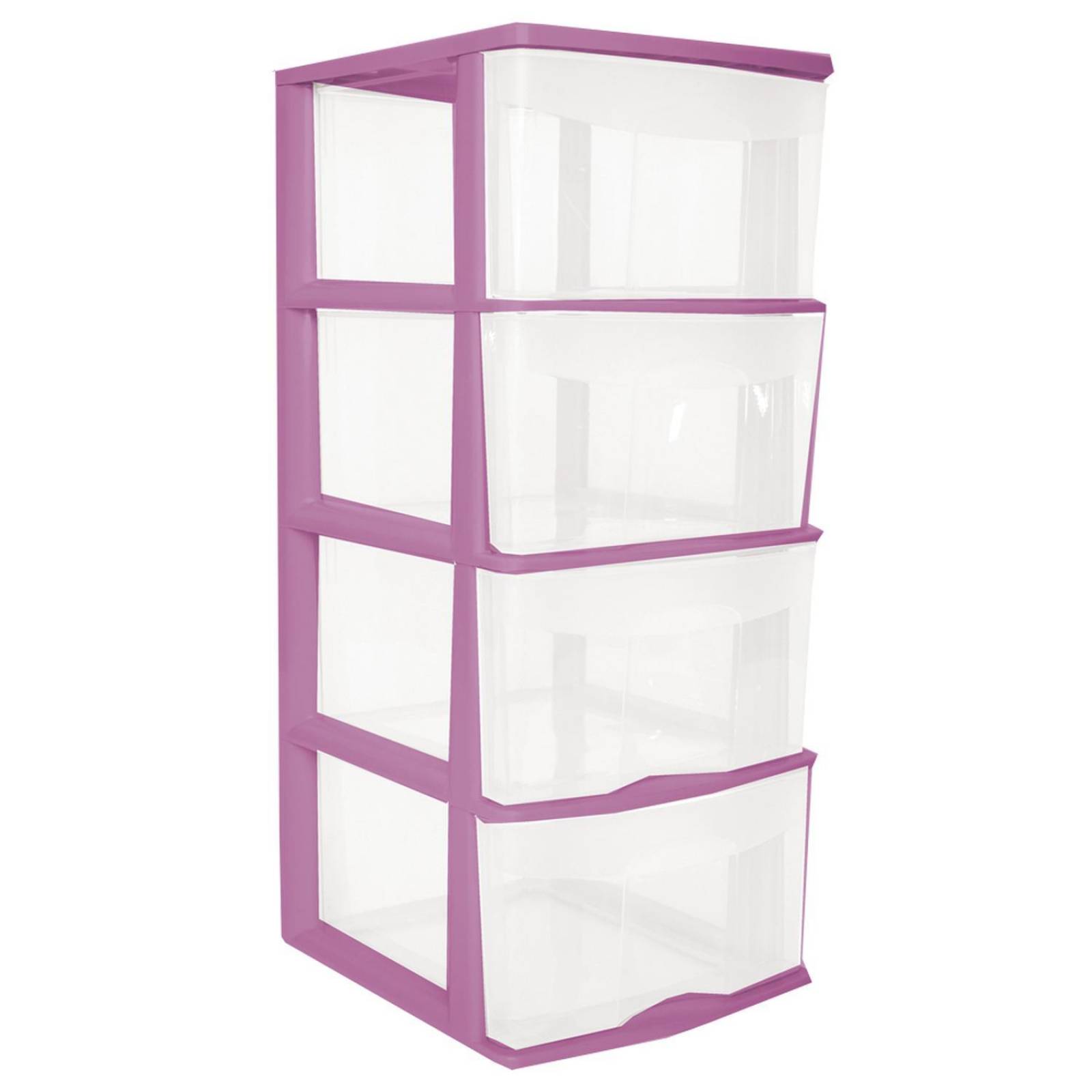 Mini Organizador + Cajonera + Caja Transparente 42 Lt