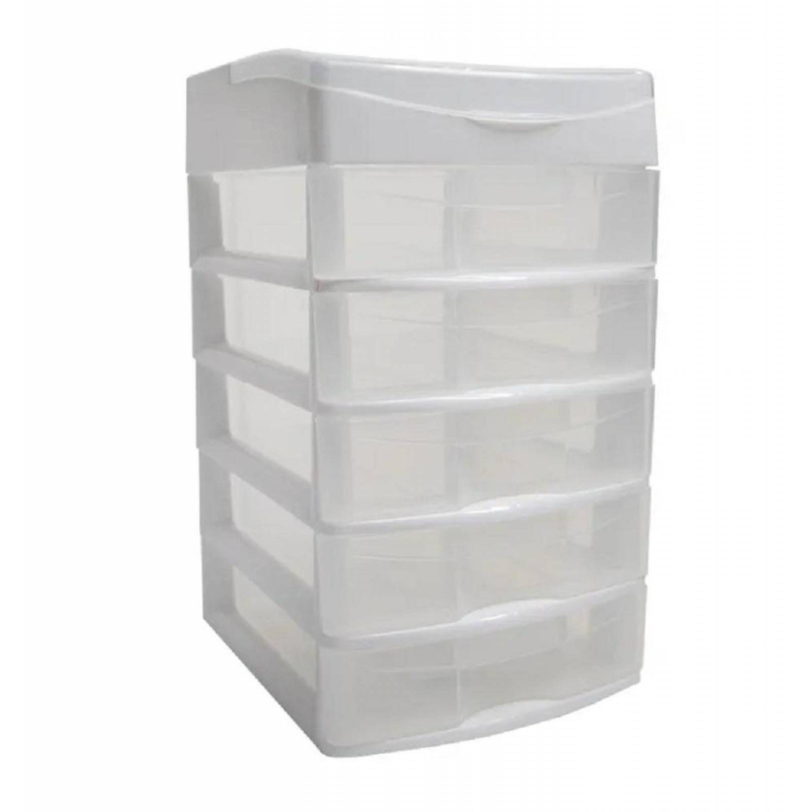 Mini Organizador + Cajonera + Caja Transparente 42 Lt