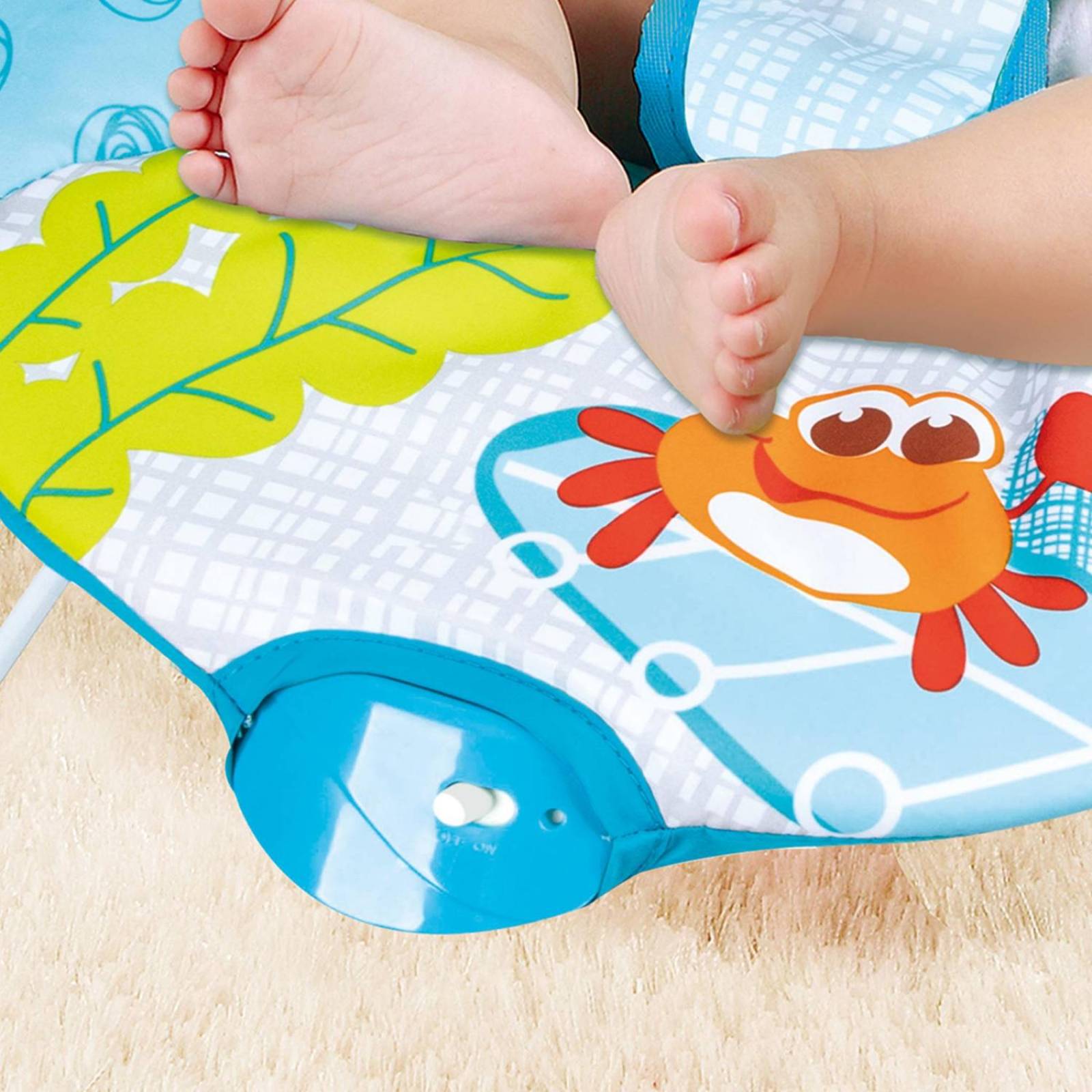 SILLA MECEDORA VIBRADORA BEBE BOUNCER PRINSEL ANIMALITOS8512 
