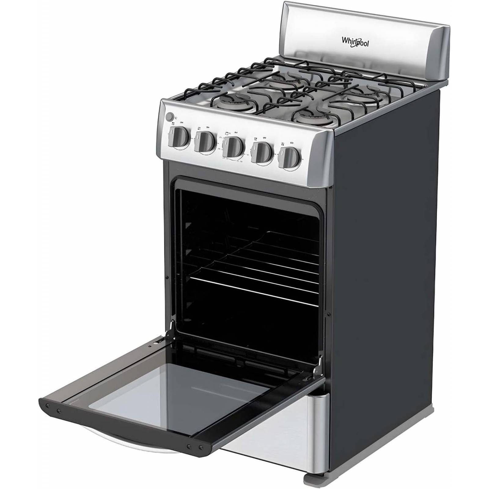 Estufa De Piso Whirlpool Wwr3000s 20 Pul 4 Quemadores