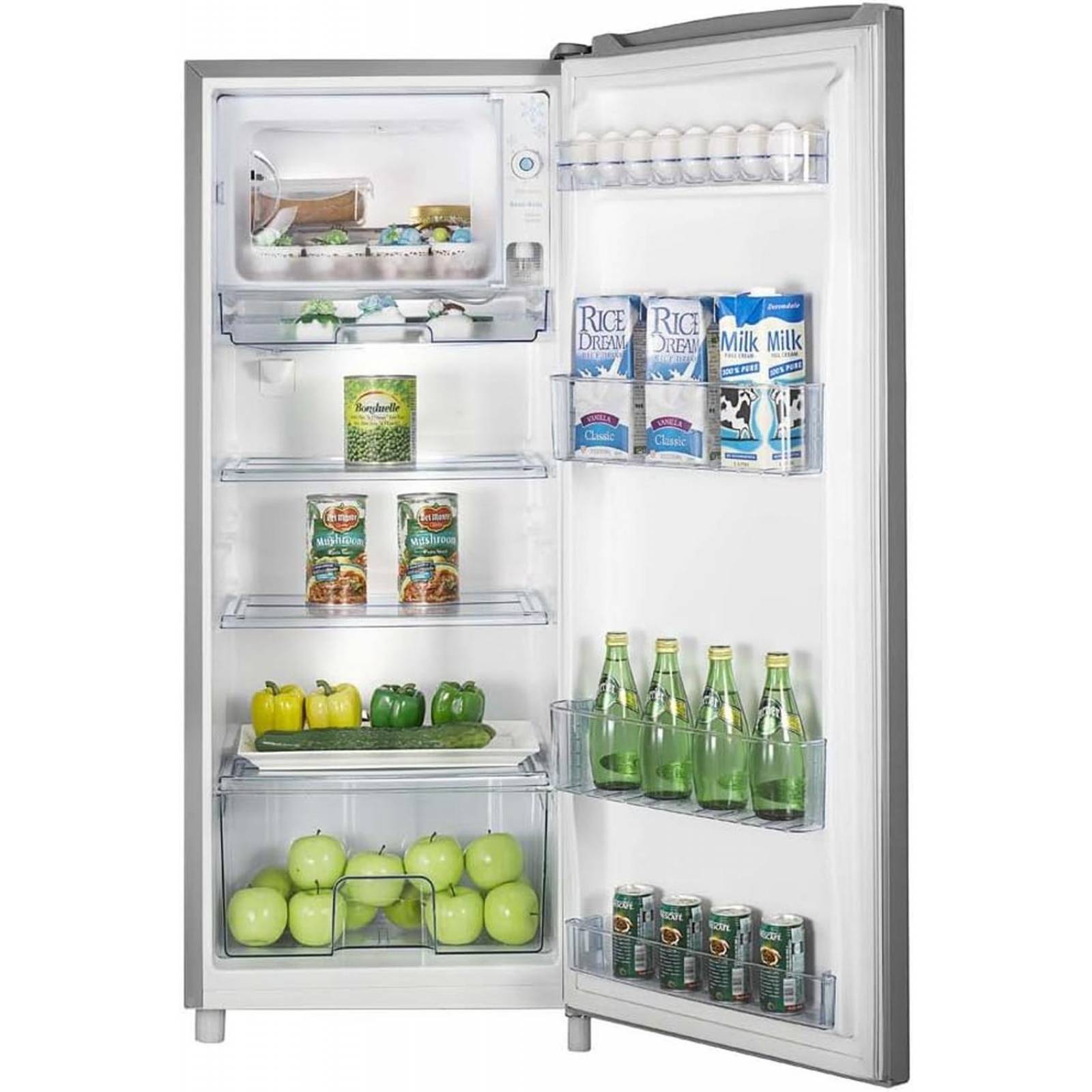 Refrigerador Hisense Rr63d6wgx 7 Pies 1 Puerta Gris 