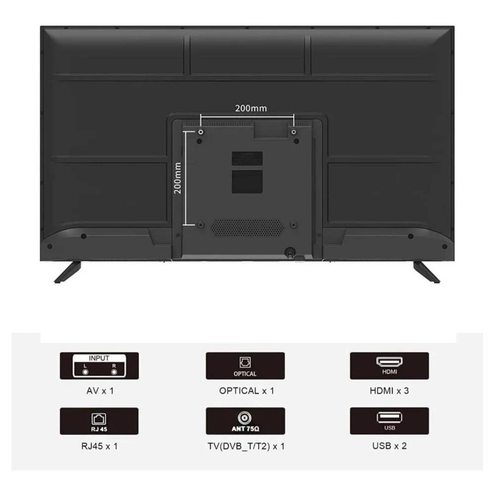 Pantalla Sansui Smx-40v1fa 40 Pul Smart Tv Fhd Android 