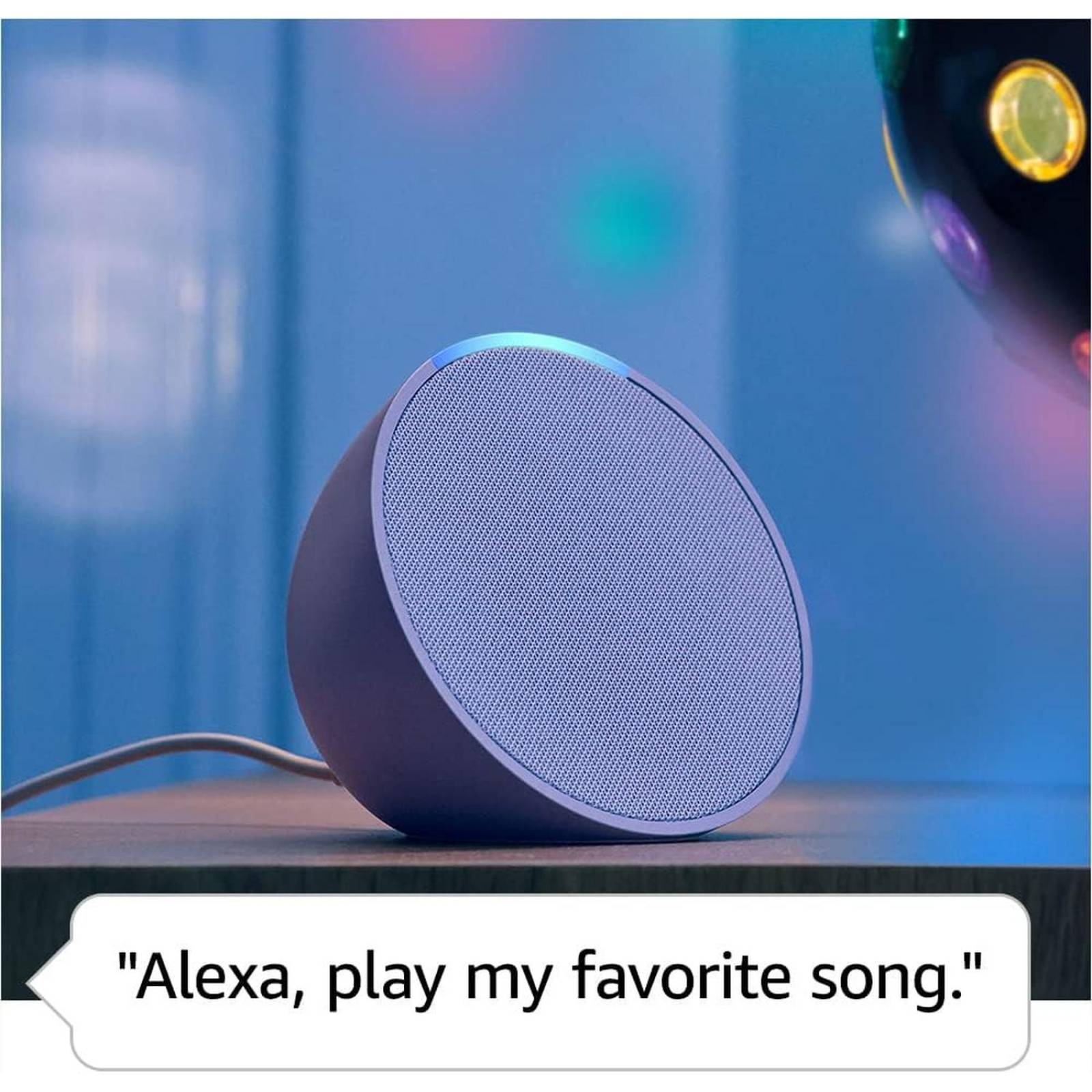 BOCINA INTELIGENTE AMAZON ECHO POP B09ZXJDSL5 ALEXA