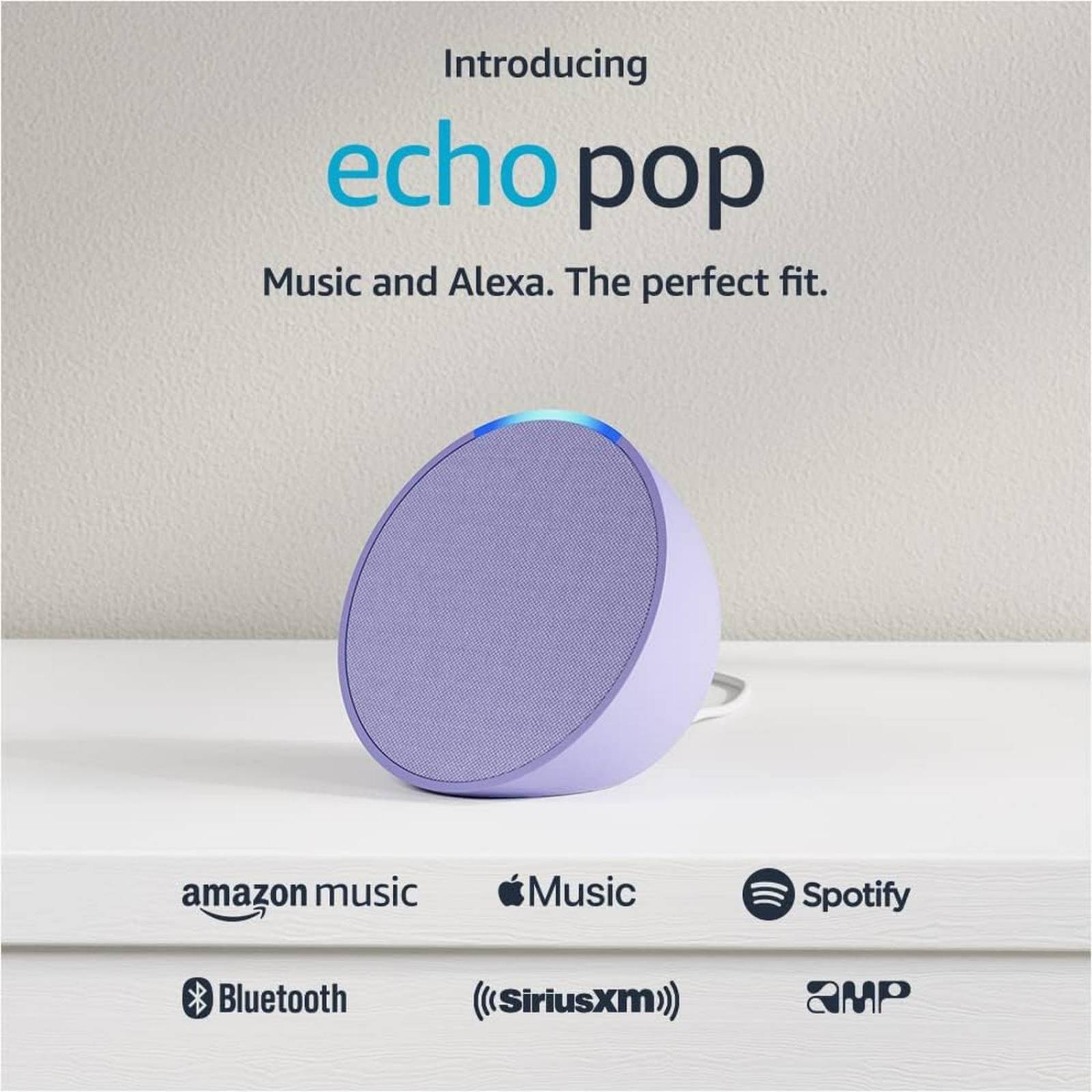 BOCINA INTELIGENTE AMAZON ECHO POP B09ZXJDSL5 ALEXA