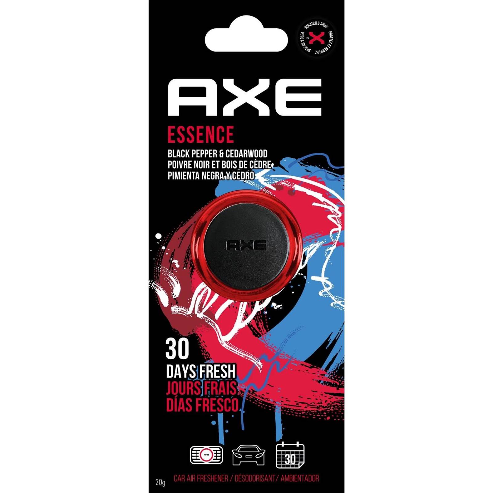 AROMATIZANTE AXE MINI VENT CLIP AROMA ESSENCE COCHE CASA 