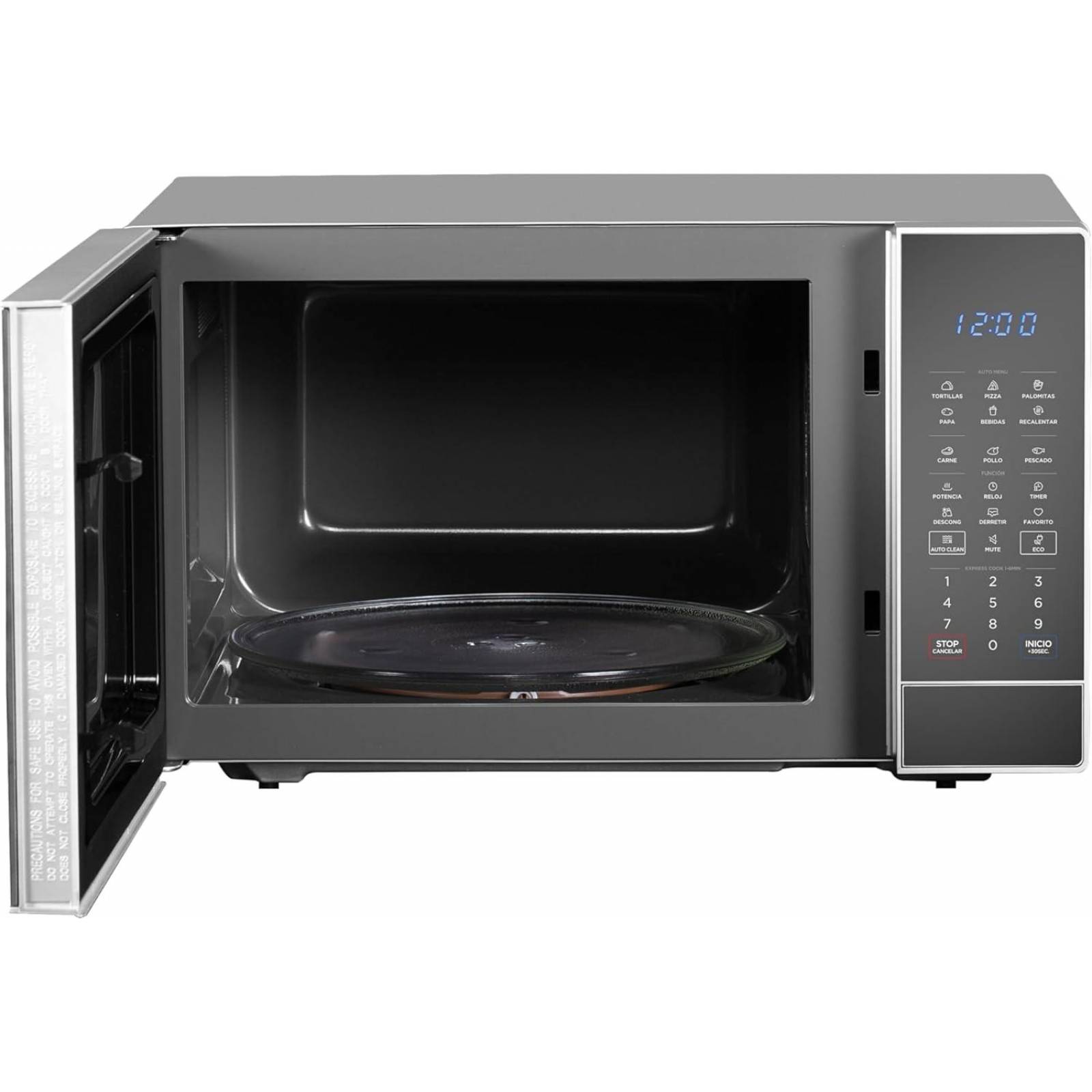 HORNO MICROONDAS MIDEA MMDK14S2MG 1.4 PIES ECO ESPEJO 