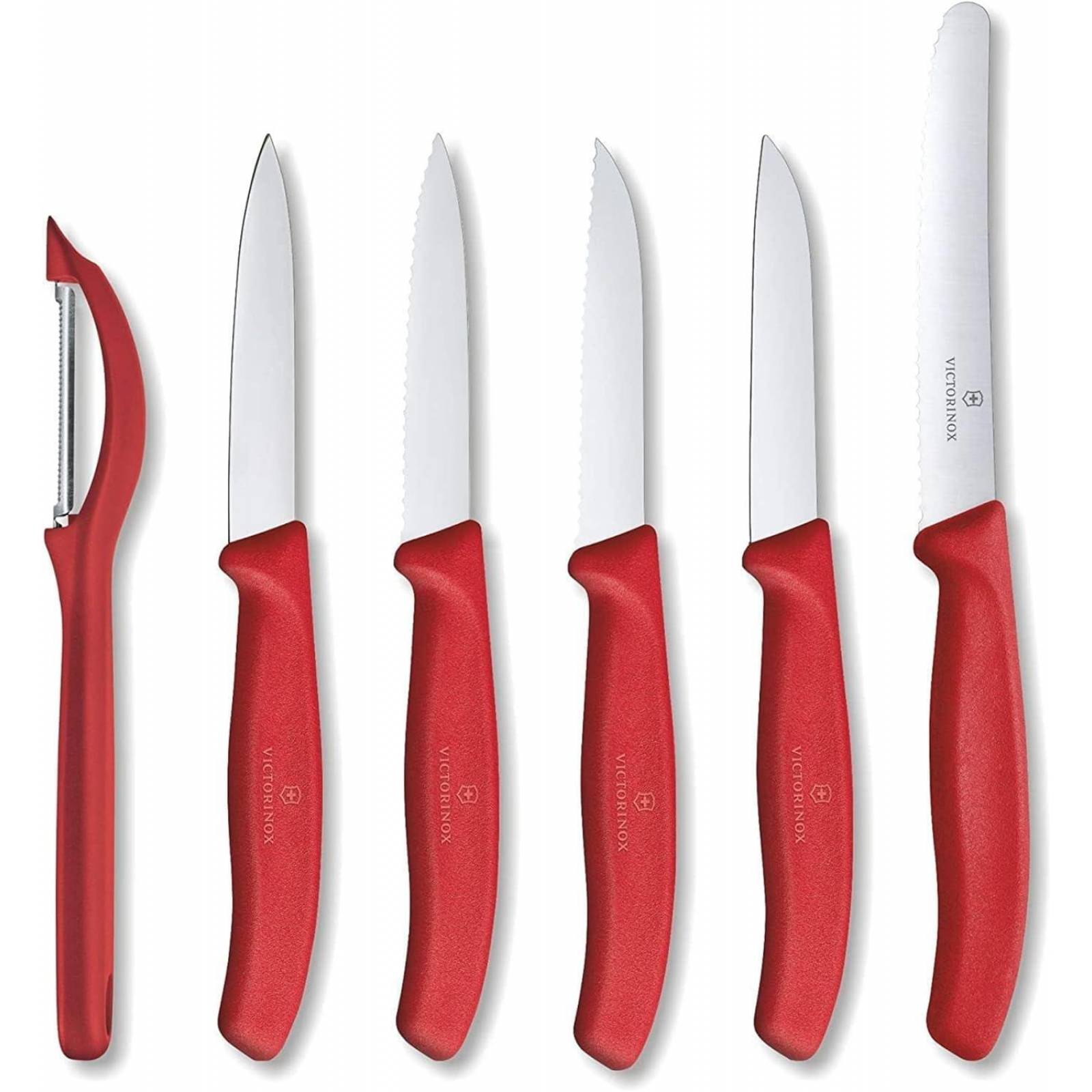 SET DE CUCHILLOS ERGONOMICOS VICTORINOX 6 PIEZAS 
