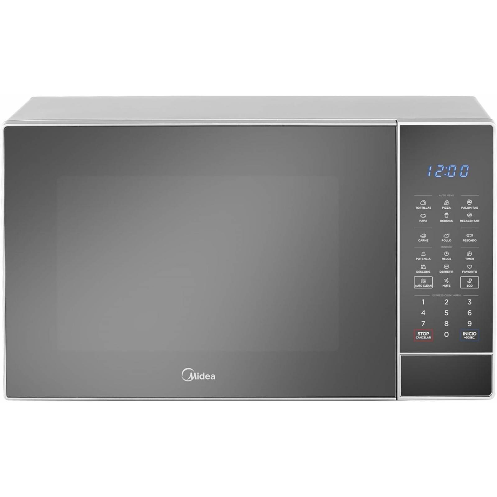 HORNO MICROONDAS MIDEA MMDK14S2MG 1.4 PIES ECO ESPEJO 