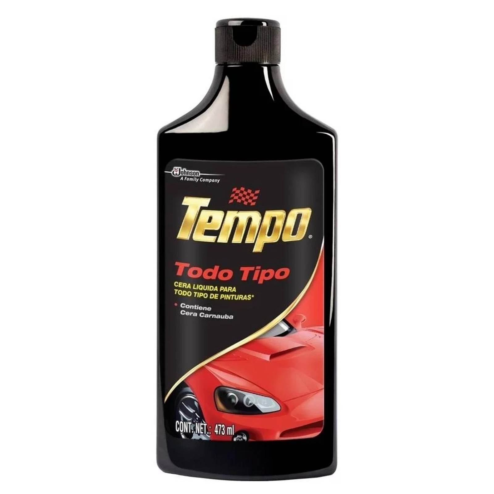 Cera Líquida Tempo Todo Tipo de Pinturas 473 ml Autos 