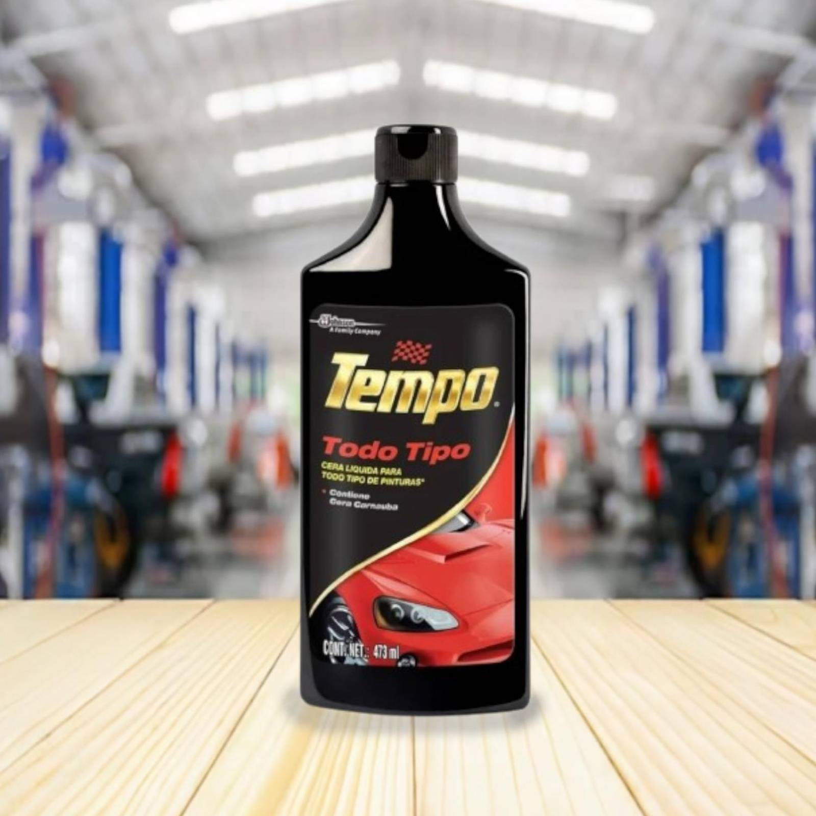 Cera Líquida Tempo Todo Tipo de Pinturas 473 ml Autos 