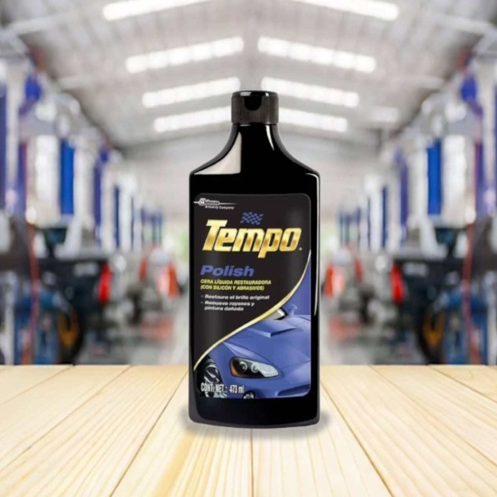 CERA LIQUIDA RESTAURADORA TEMPO POLISH 473ML QUITA RAYON 