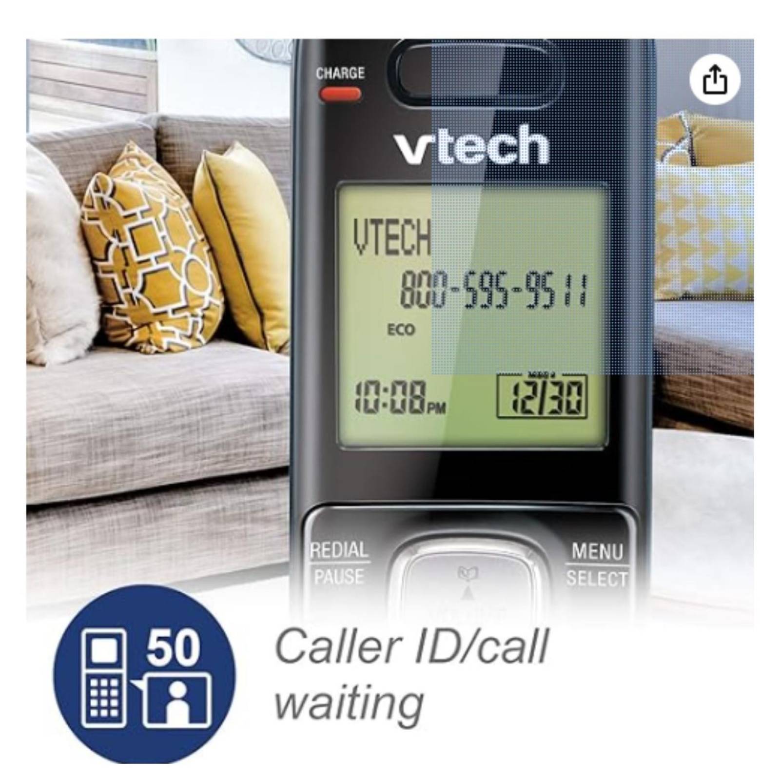 Teléfono Inalámbrico Vtech Cs6719-16 Dect 6.0