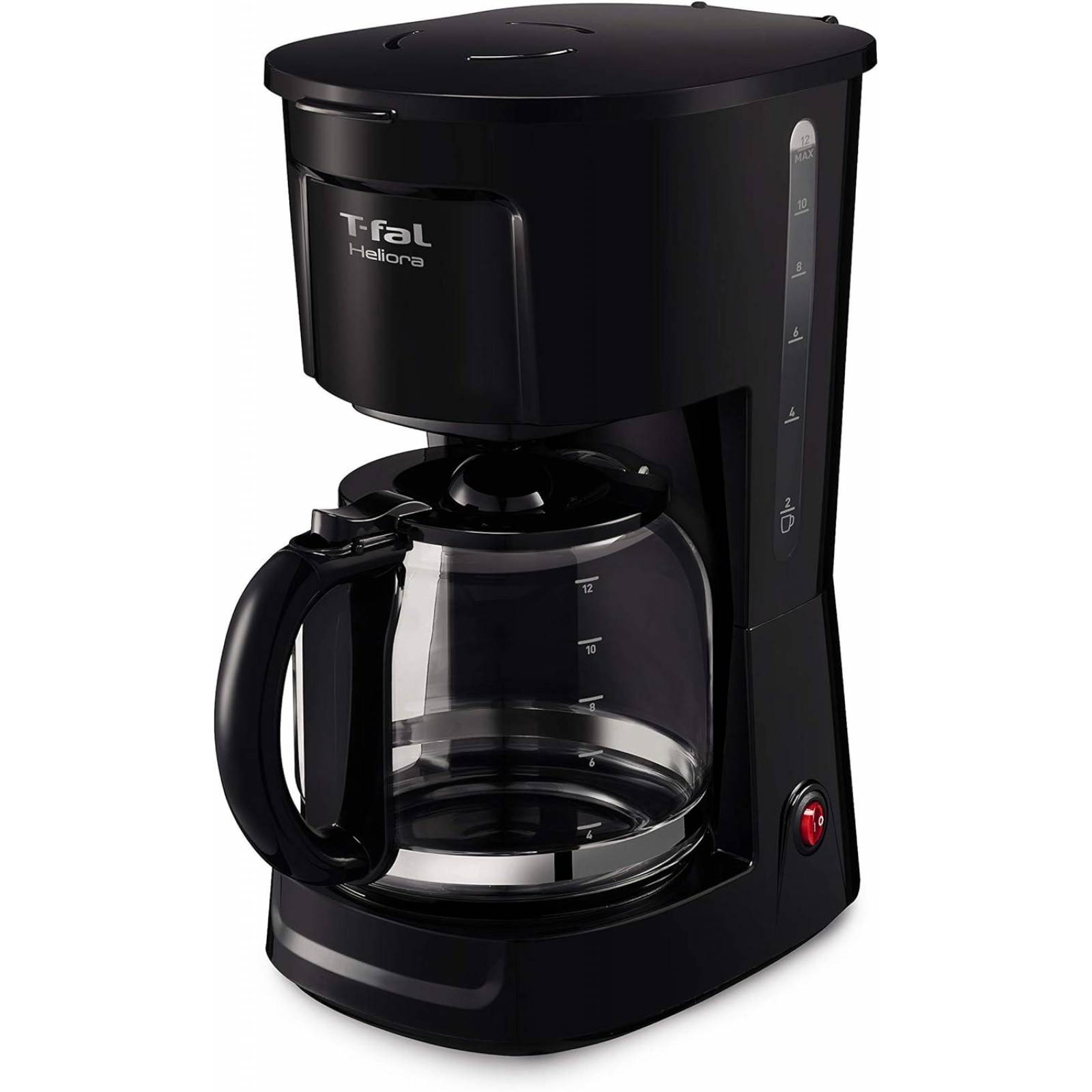 CAFETERA T-FAL HELIORA 12 TAZAS CM1408MX FILTRO PERMANENTE 
