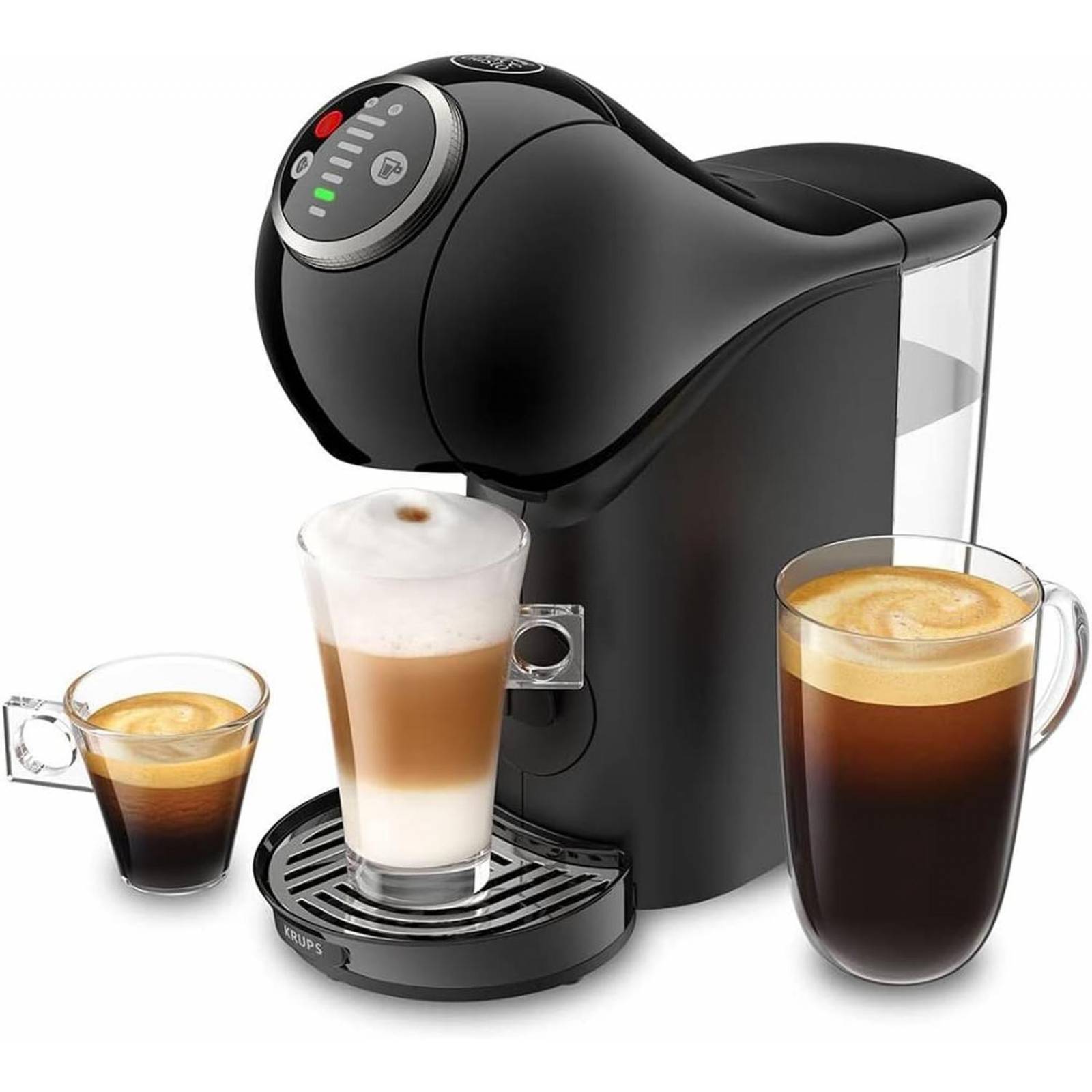 CAFETERA KRUPS KP3408MX DOLCE GUSTO GENIO S PLUS NEGRO