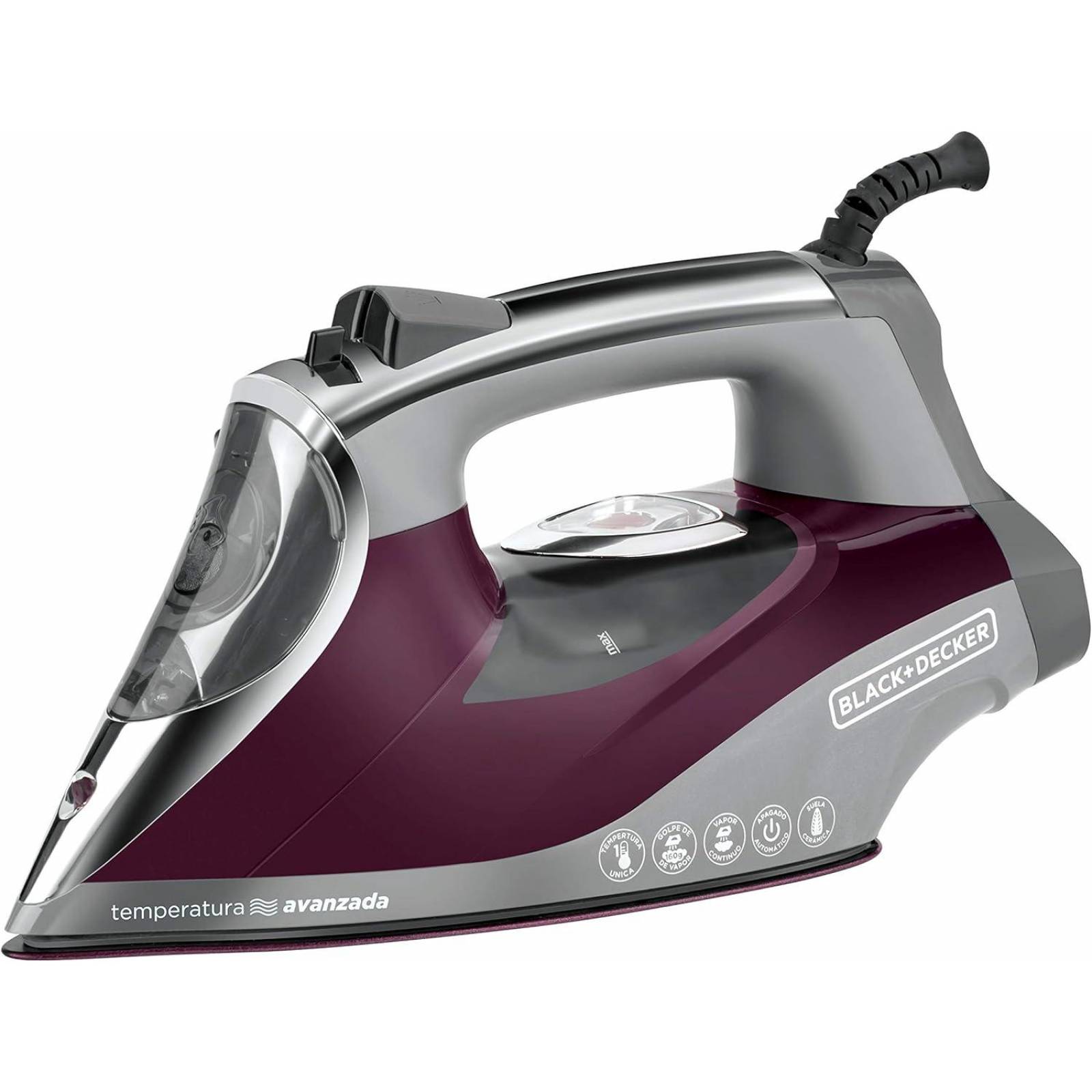 PLANCHA VAPOR AVANZADA BLACK & DECKER D3501 AUTOMATICA 