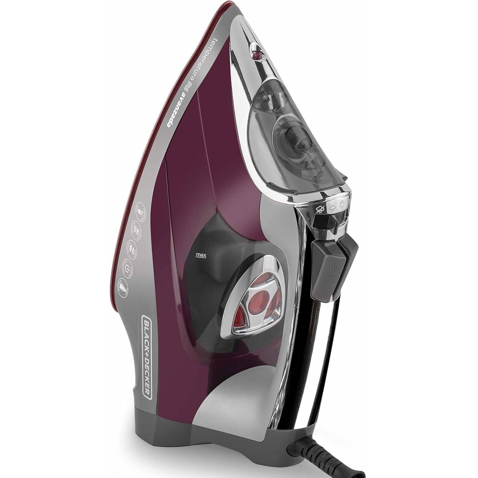 PLANCHA VAPOR AVANZADA BLACK & DECKER D3501 AUTOMATICA 