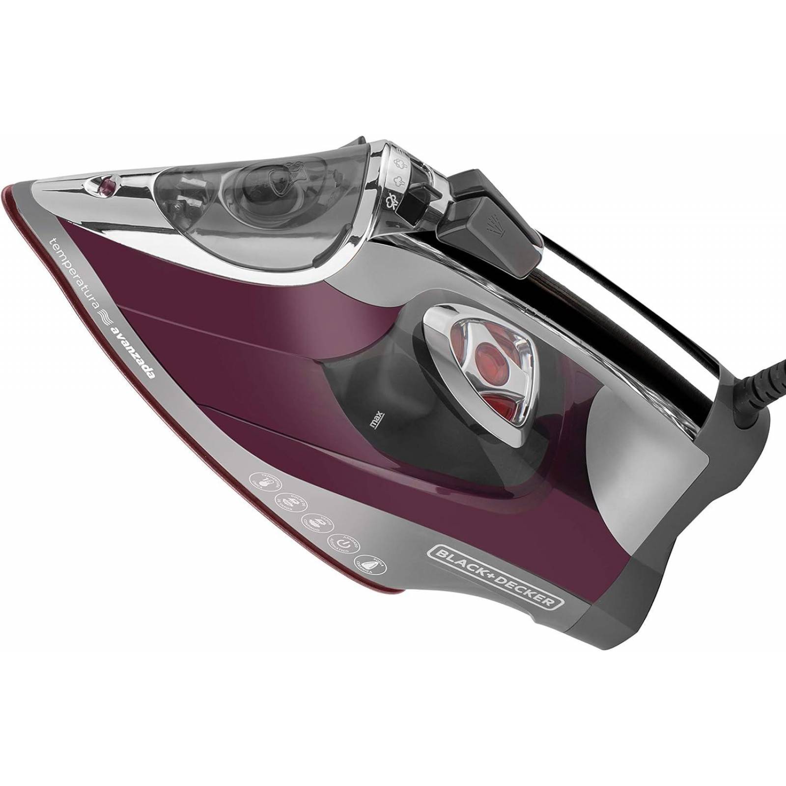 PLANCHA VAPOR AVANZADA BLACK & DECKER D3501 AUTOMATICA 