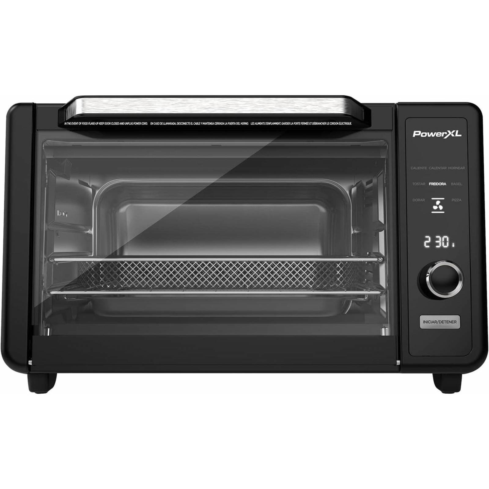 HORNO Y FREIDIRA DE AIRE POWER XL TOD3415B-LA 8 FUNCIONES 