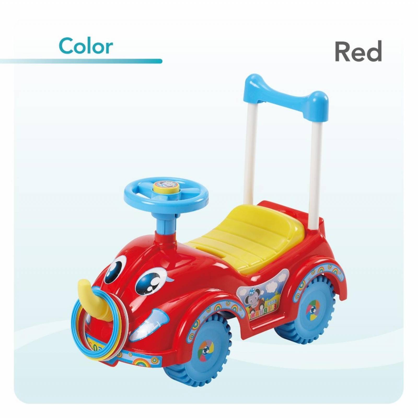 Carro Montable Para Niño Mytoy Elefante Push Car 5503 
