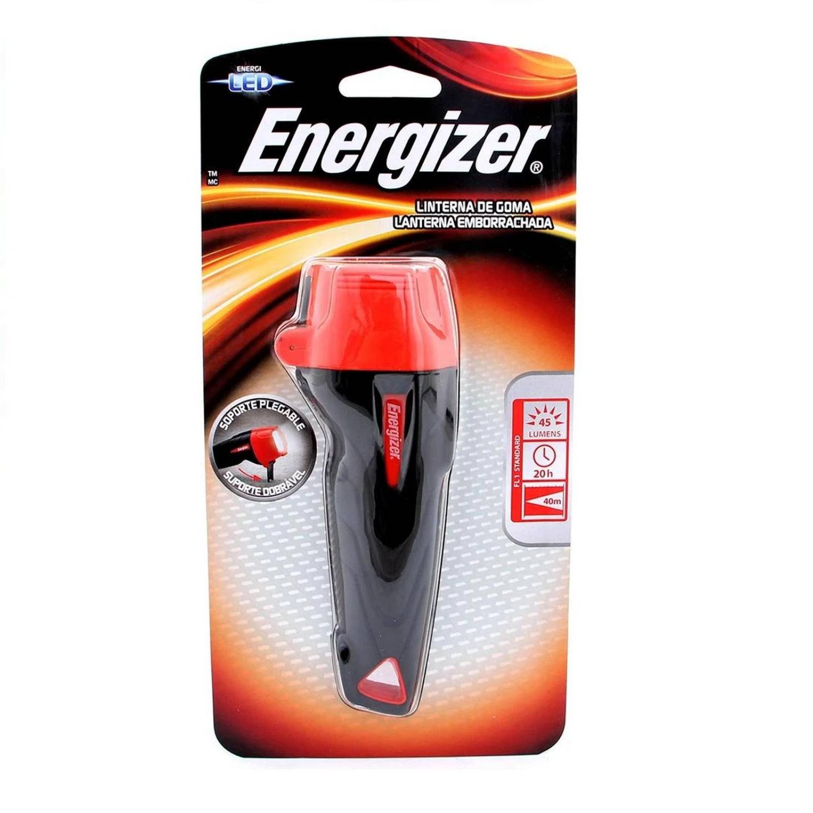 LINTERNA ENERGIZER RBR222 AAA 60 LUMENES LED POTENTE GOMA 