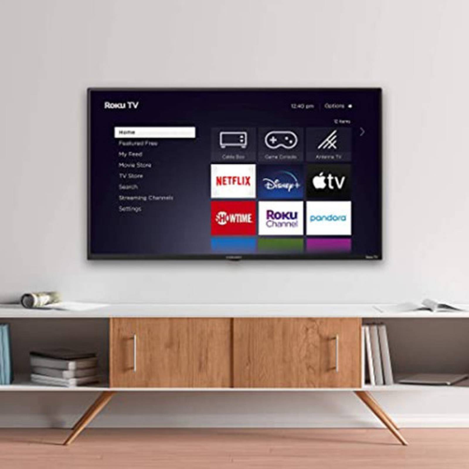 Smart Tv 43 Pulgadas Element Pantalla Led 4k Uhd Hdr10 Roku Tv REACONDICIONADO