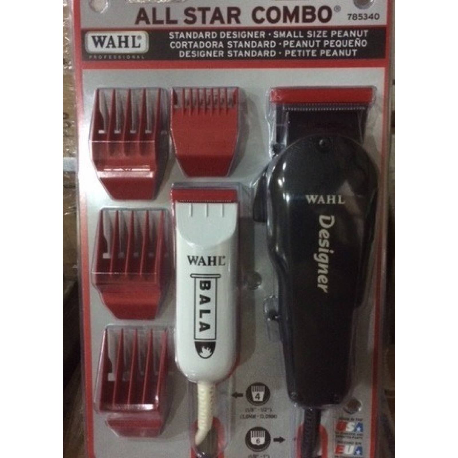 Cabello Wahl Maquina De Peluqueria PequeÃ±a Set Maquina Rasuradora