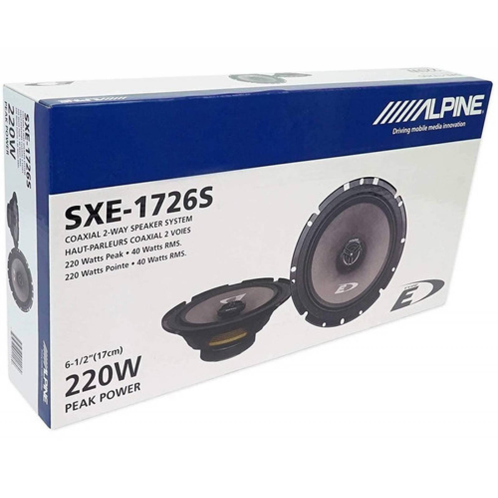 Nuevas Bocinas Alpine 6 5 Altavoces Coaxiales 2 Vías