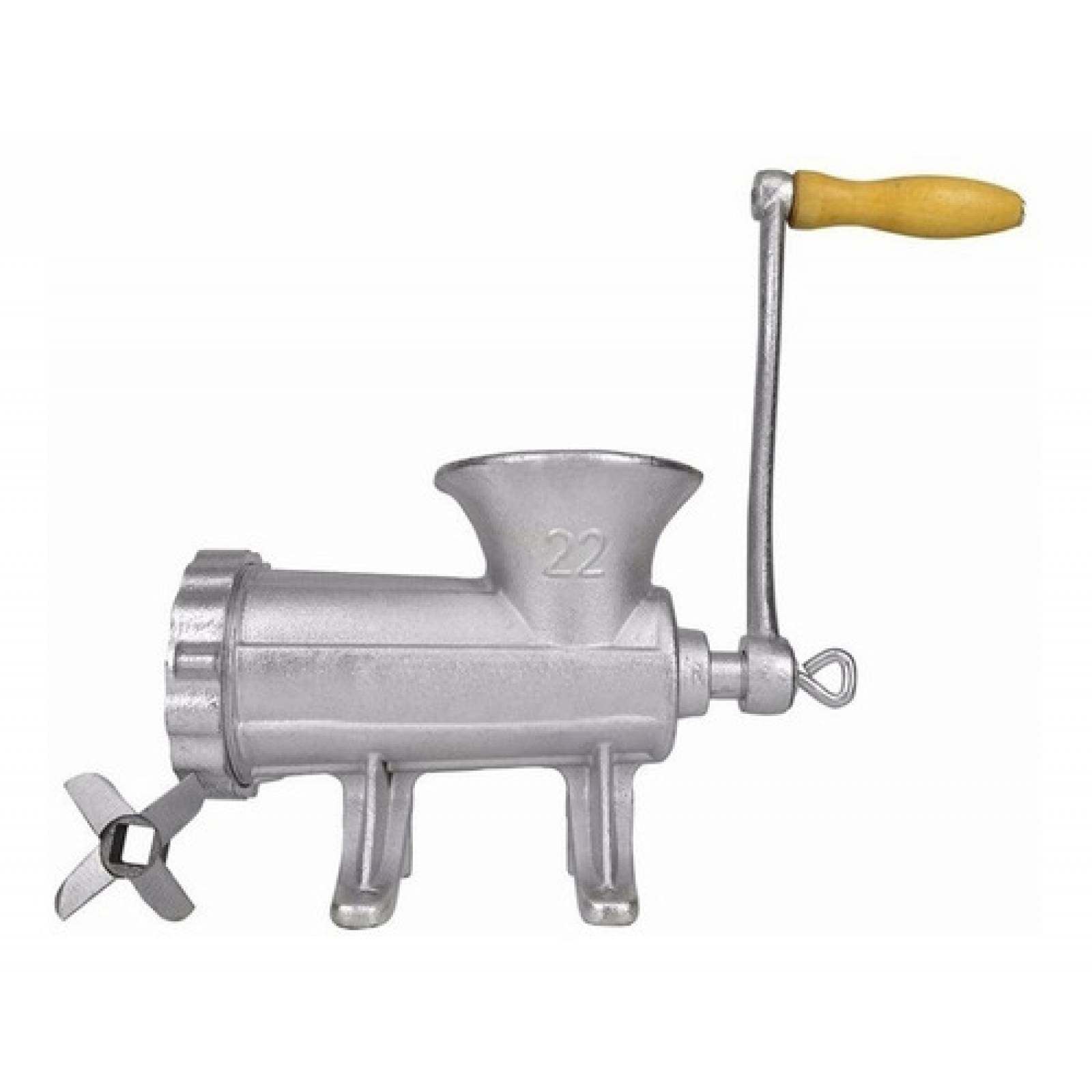 Molino Para Carne Manual  12 De Hierro Con Cuchilla 