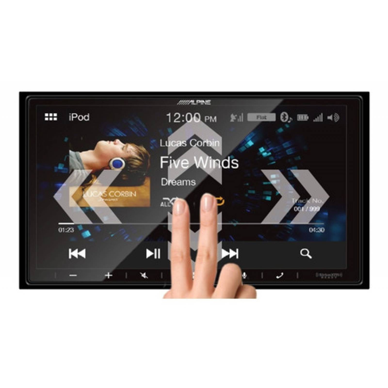 Autoestereo Doble Pantalla Alpine Android Apple Car Play Bt