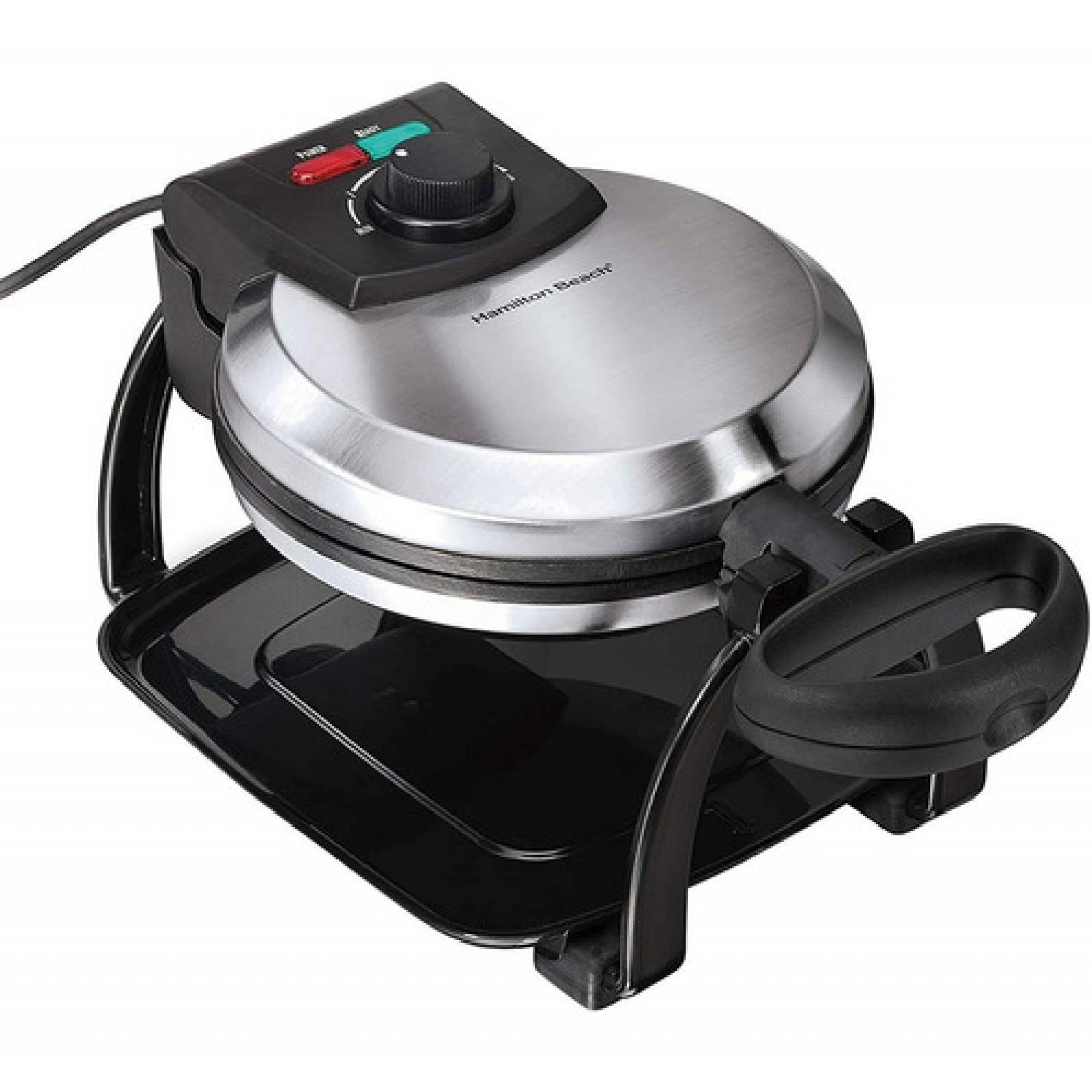 Waflera Tipo Belga Hamilton Beach Giratoria Acero Inoxidable