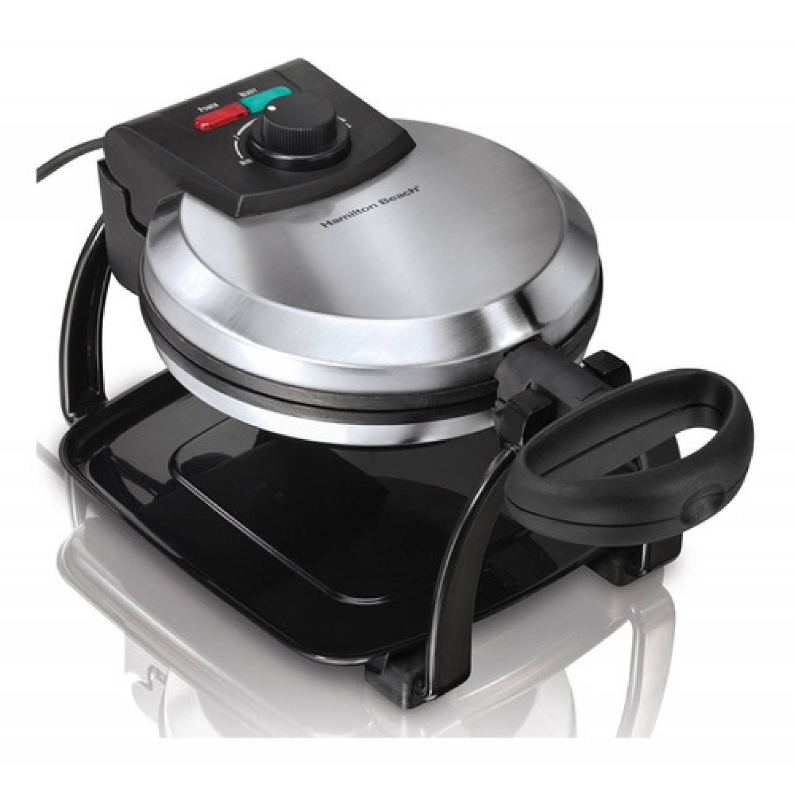 Waflera Tipo Belga Hamilton Beach Giratoria Acero Inoxidable