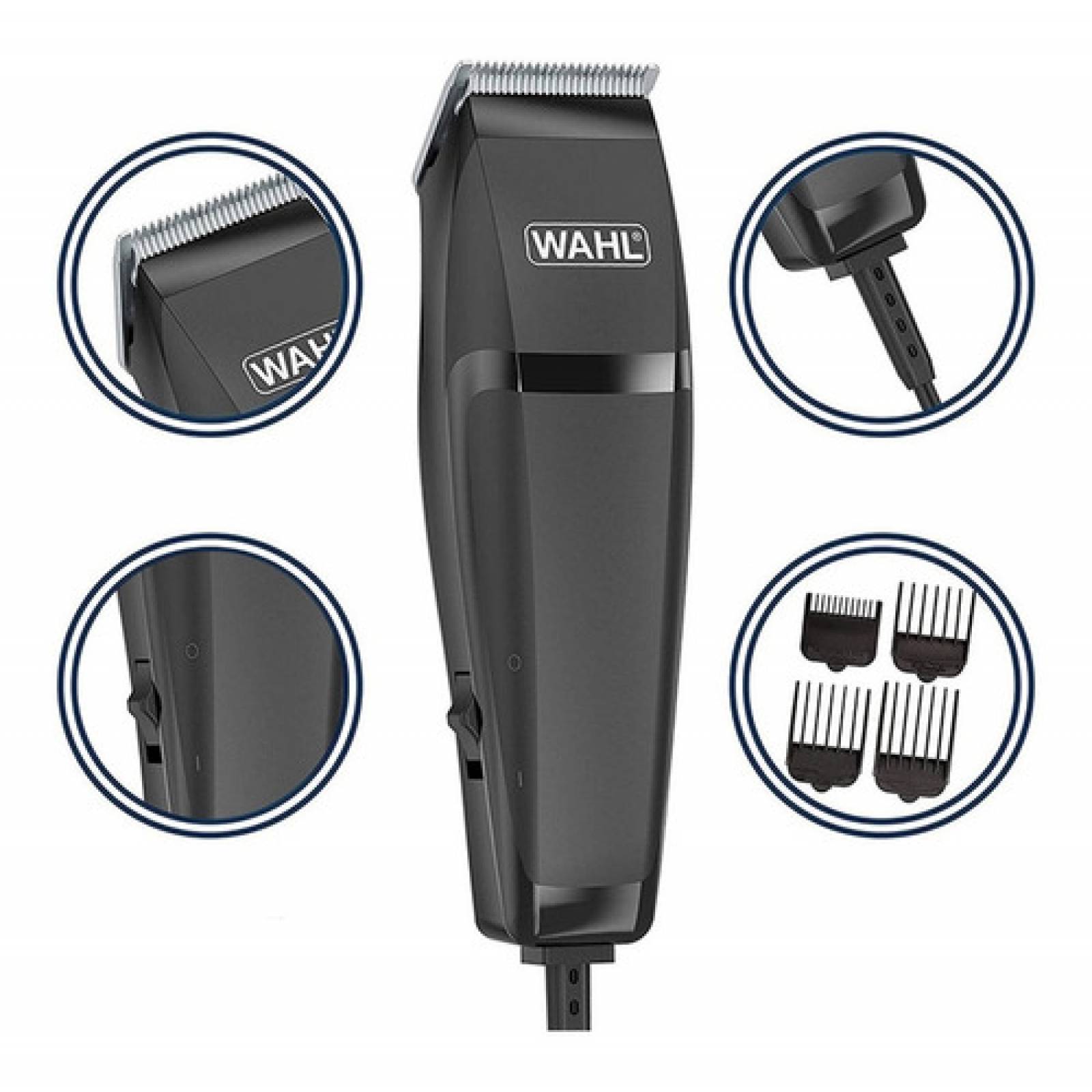 Maquina Wahl Home Cut Para Cortar Cabello 16 Piezas