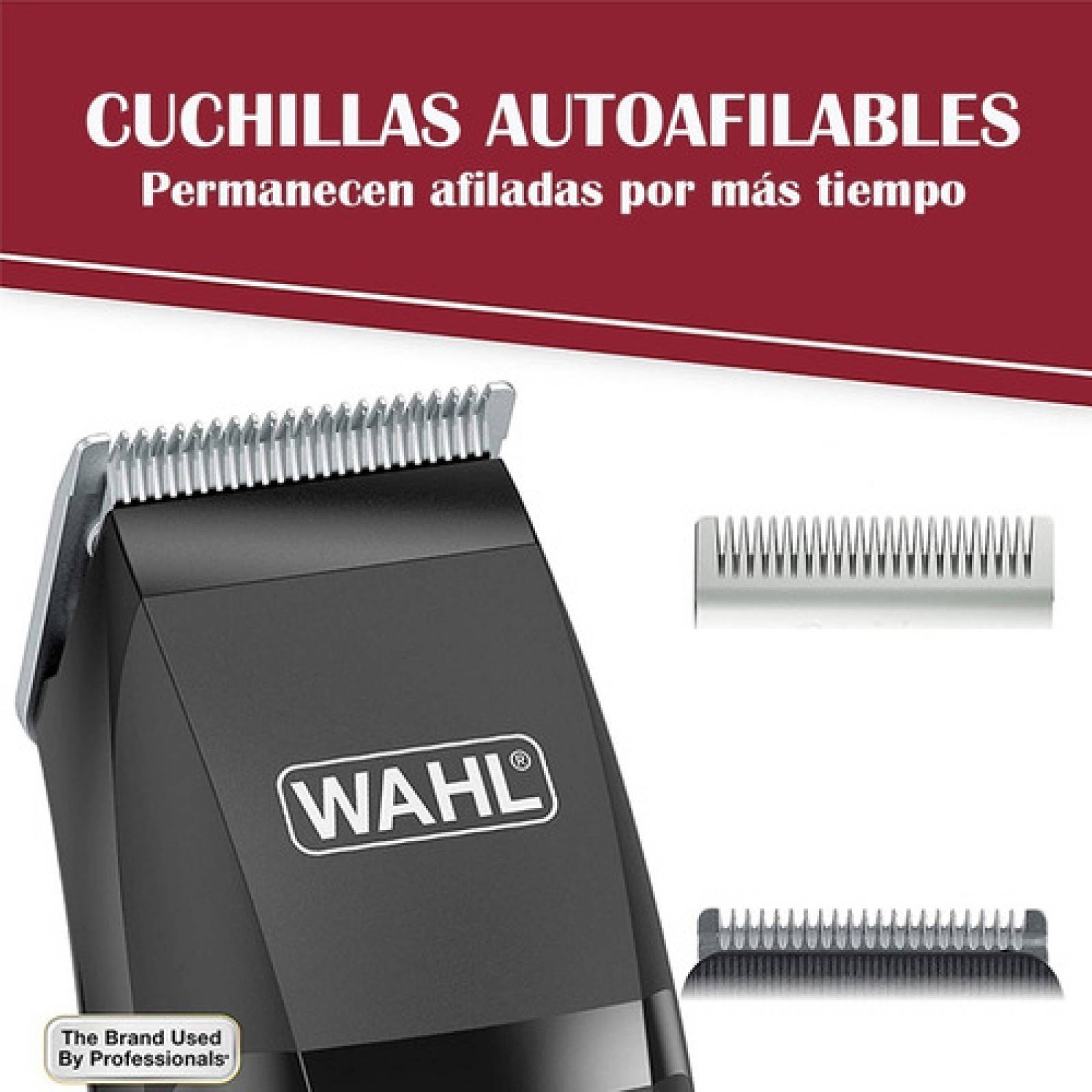 Maquina Wahl Home Cut Para Cortar Cabello 16 Piezas